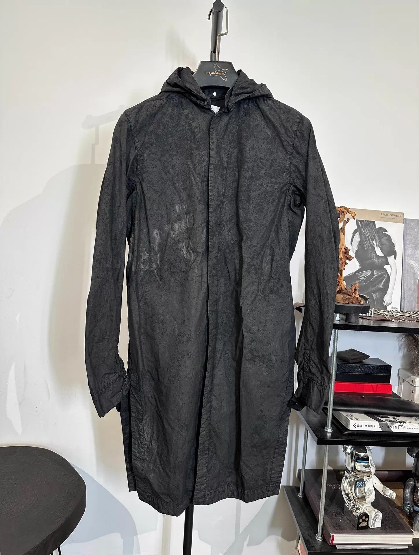 Boris Bidjan Saberi BBS 11by mid-length waxed coat S Size US S / EU 44-46 / 1 - 1 Thumbnail