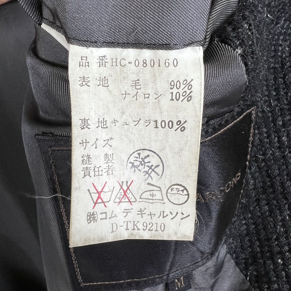 Comme des Garcons Homme Vintage 1988 CDG Homme Wool Tweed Overcoat - Size Medium Size US M / EU 48-50 / 2 - 9 Thumbnail