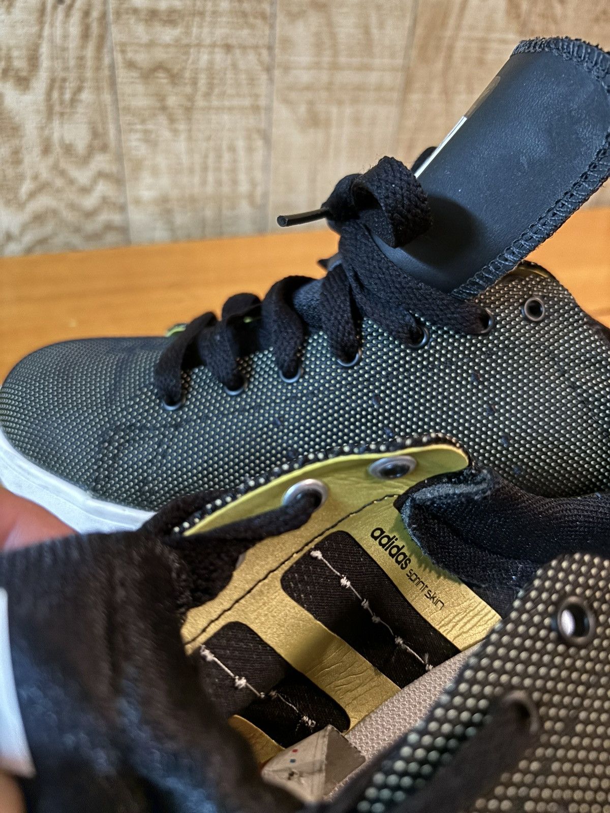 Adidas 🔥Adidas Skateboarding Stan Smith Solar Yellow/Black Size US 9 / EU 42 - 4 Thumbnail