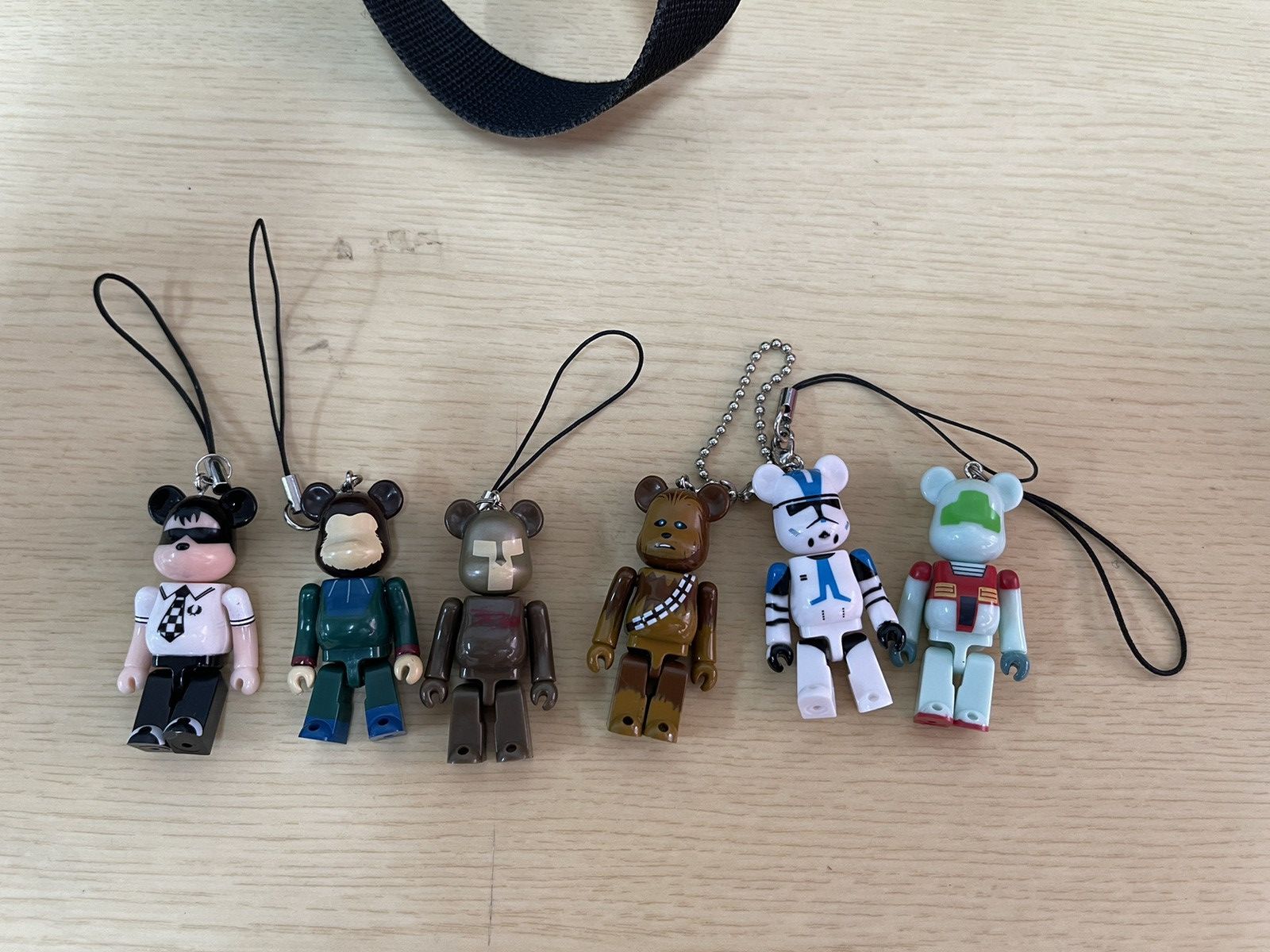 Medicom Toy Bearbrick Keychain Medicom Toys Planet of the Apes Star Wars Size ONE SIZE - 1 Thumbnail