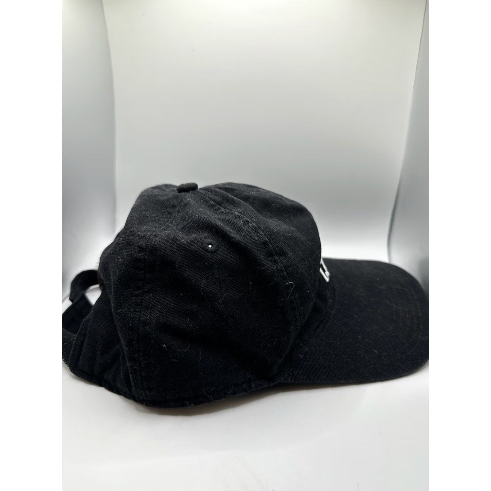 Carhartt Carhartt Hat Men's Black Canvas Odessa Cap XS Adult Black Baseball Cap Size ONE SIZE - 4 Thumbnail