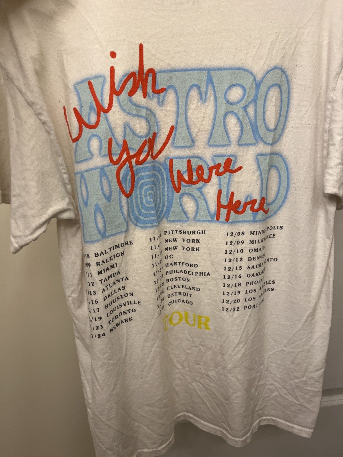Travis Scott AstroWorld “No Bystanders” Tee Size US M / EU 48-50 / 2 - 1 Thumbnail