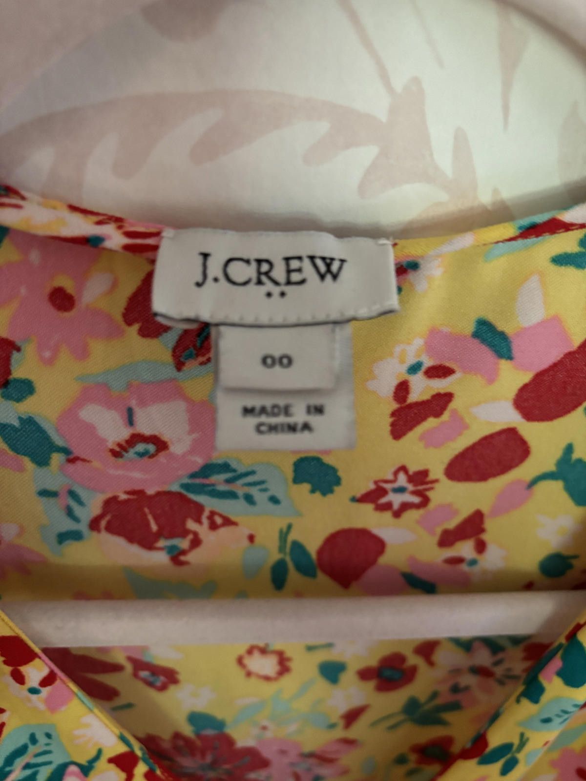 J.Crew NWOT J.Crew Floral Wrap Dress - Size 00 Size XXS / US 00 / IT 34 - 3 Thumbnail