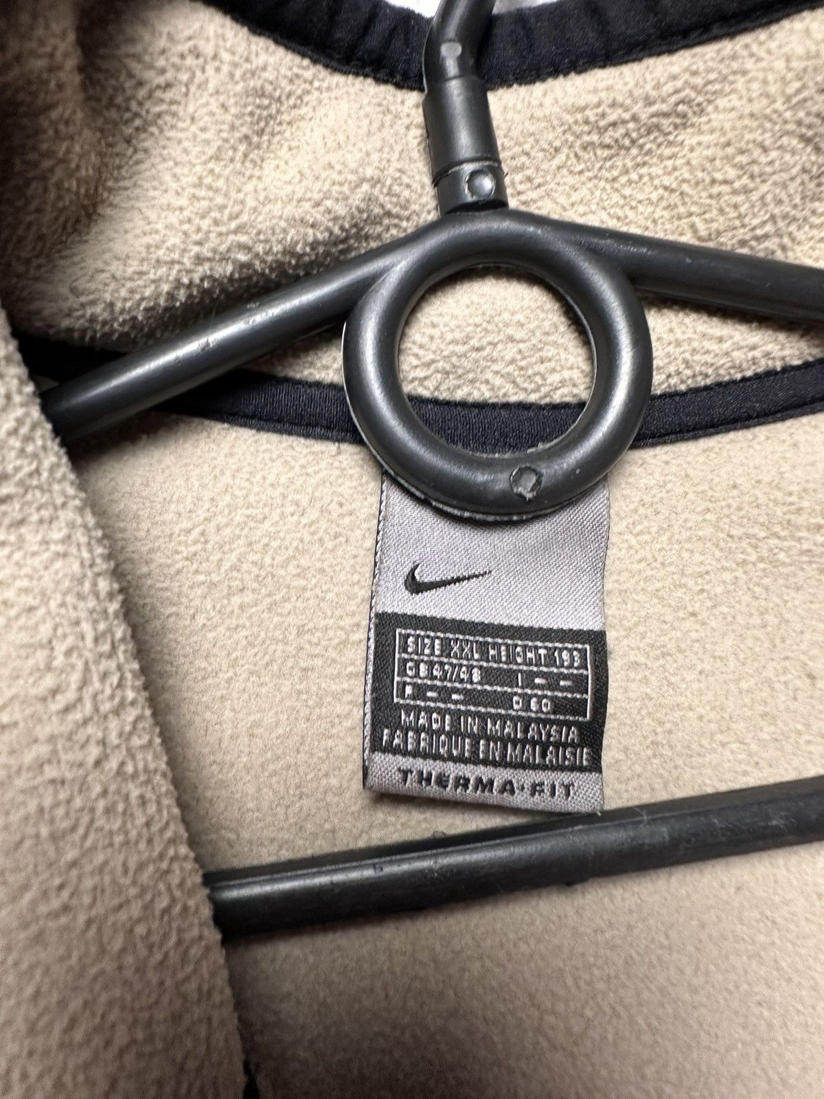 Nike × Vintage Vintage Nike Fleece jacket size XXL logo Size US XXL / EU 58 / 5 - 4 Thumbnail