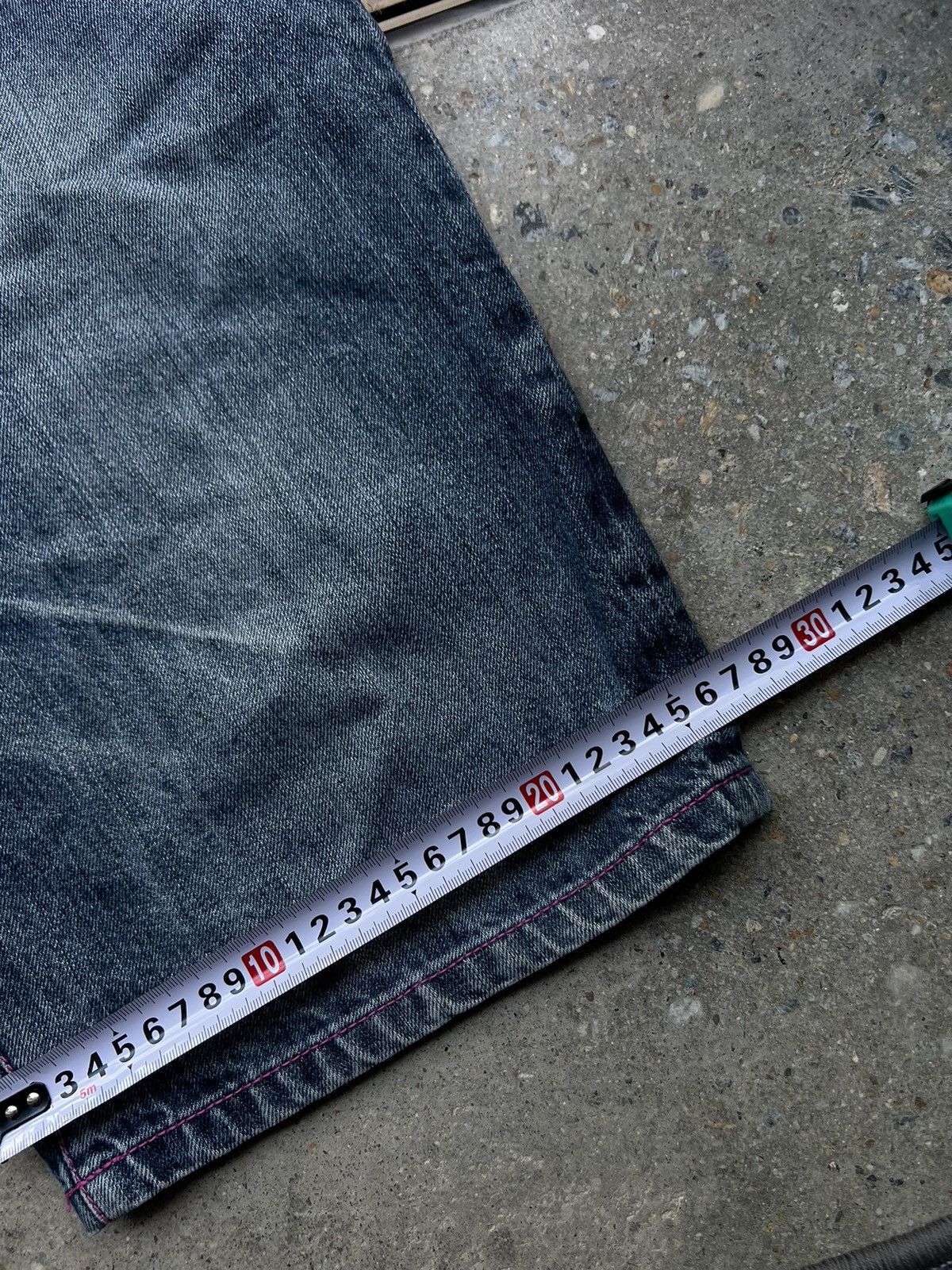 Stussy 00’s STUSSY SPELLOUT RARE BAGGY JEANS DENIM SHORTS Size US 36 / EU 52 - 12 Thumbnail