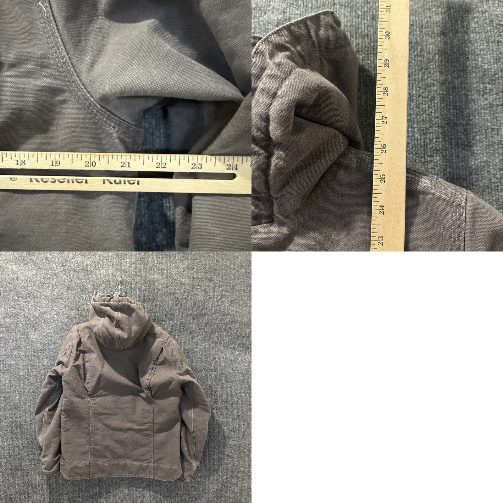 Carhartt Carhartt Women's Jacket M Purple Loose Fit Washed Duck Sherpa Lined HTF 104292-032 Size M / US 6-8 / IT 42-44 - 8 Thumbnail