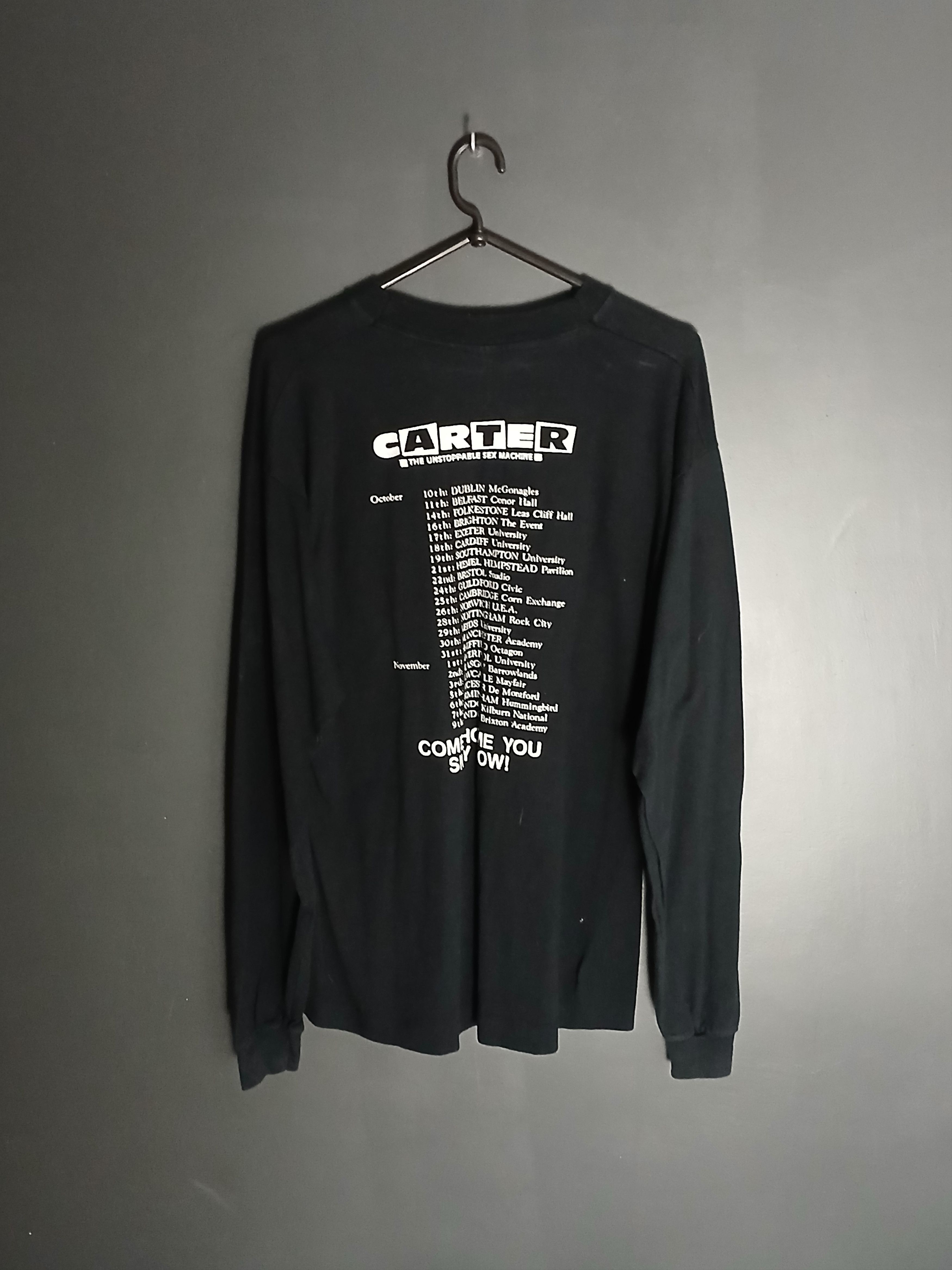 Band Tees Carter The Unstoppable Sex Machine Long Sleeve T-Shirt Size US XL / EU 56 / 4 - 2 Thumbnail