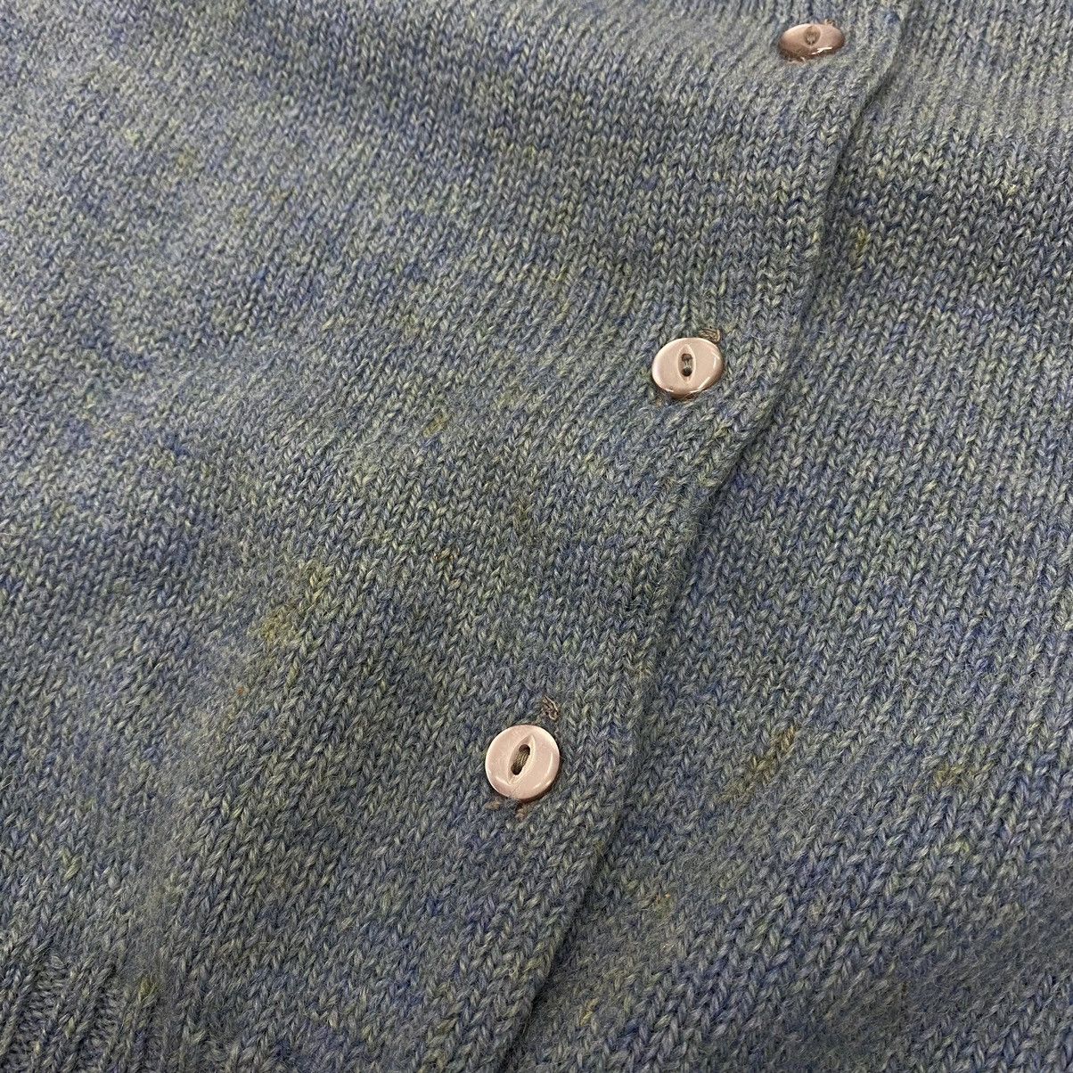 Japanese Brand × Kapital × Vintage Vtg 60s 70s Isles Knit Shetland Wool Cardigan Grunge Kurt Size US S / EU 44-46 / 1 - 4 Thumbnail