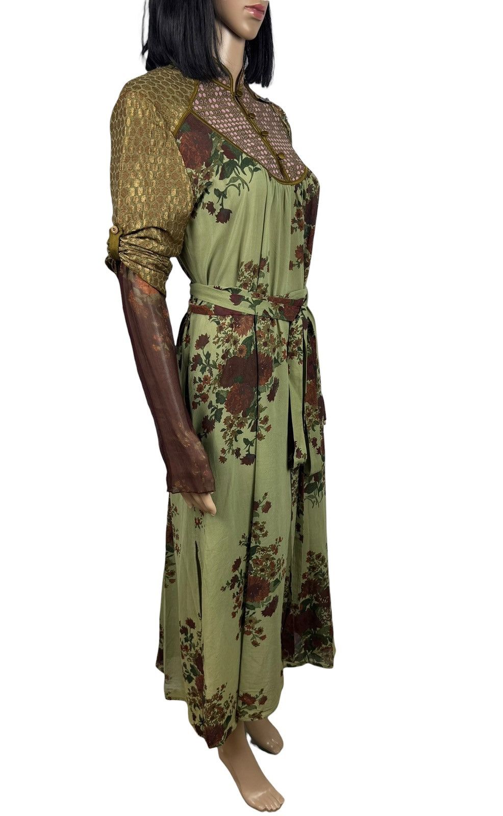 Other Sabyasachi India Silk Cotton Hand Printed Dress Stitched 12 Size M / US 6-8 / IT 42-44 - 5 Thumbnail