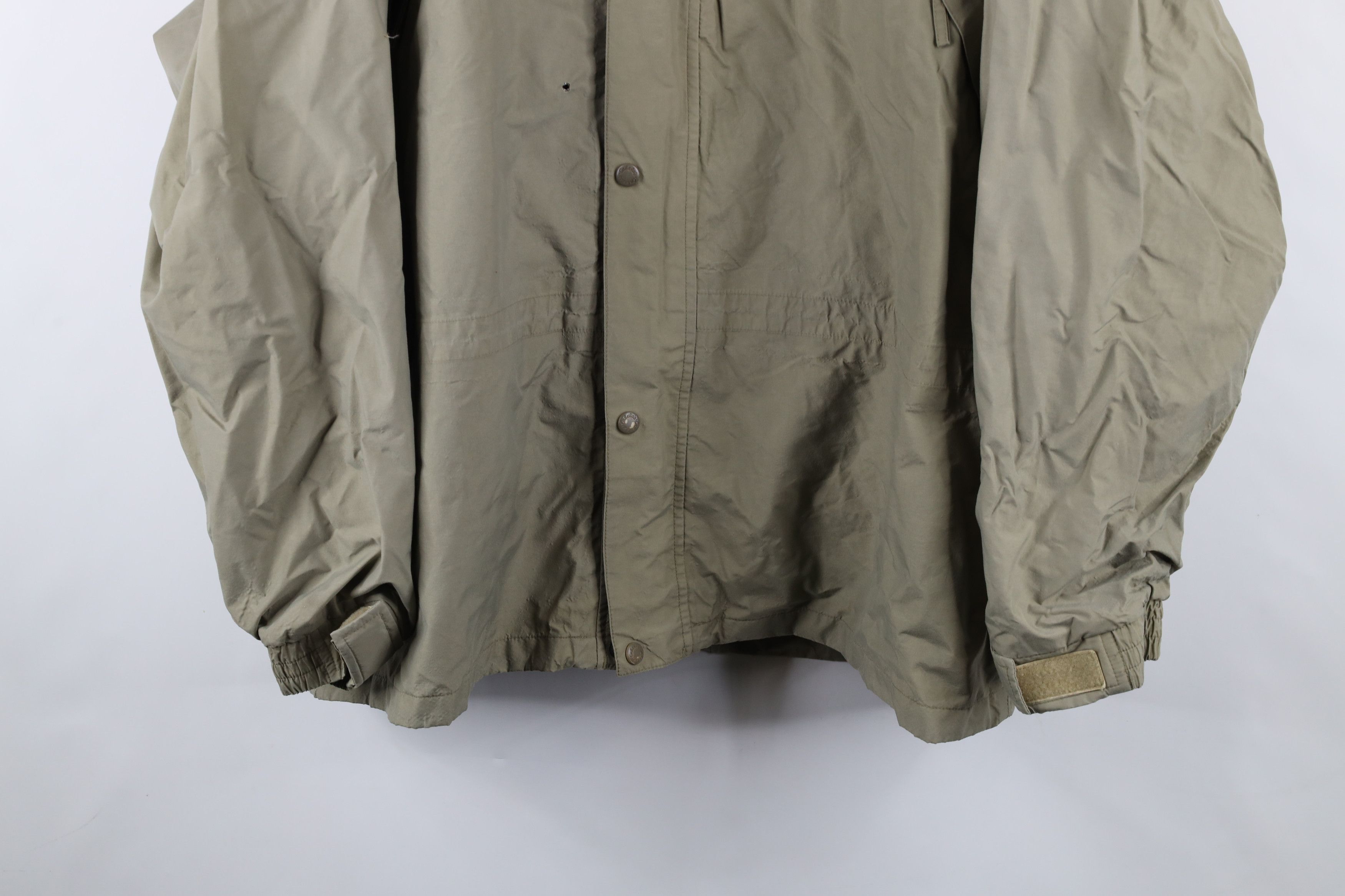 Cabelas × Vintage Vintage Cabelas Waterproof Goretex Hooded Rain Jacket Size US XXL / EU 58 / 5 - 3 Thumbnail