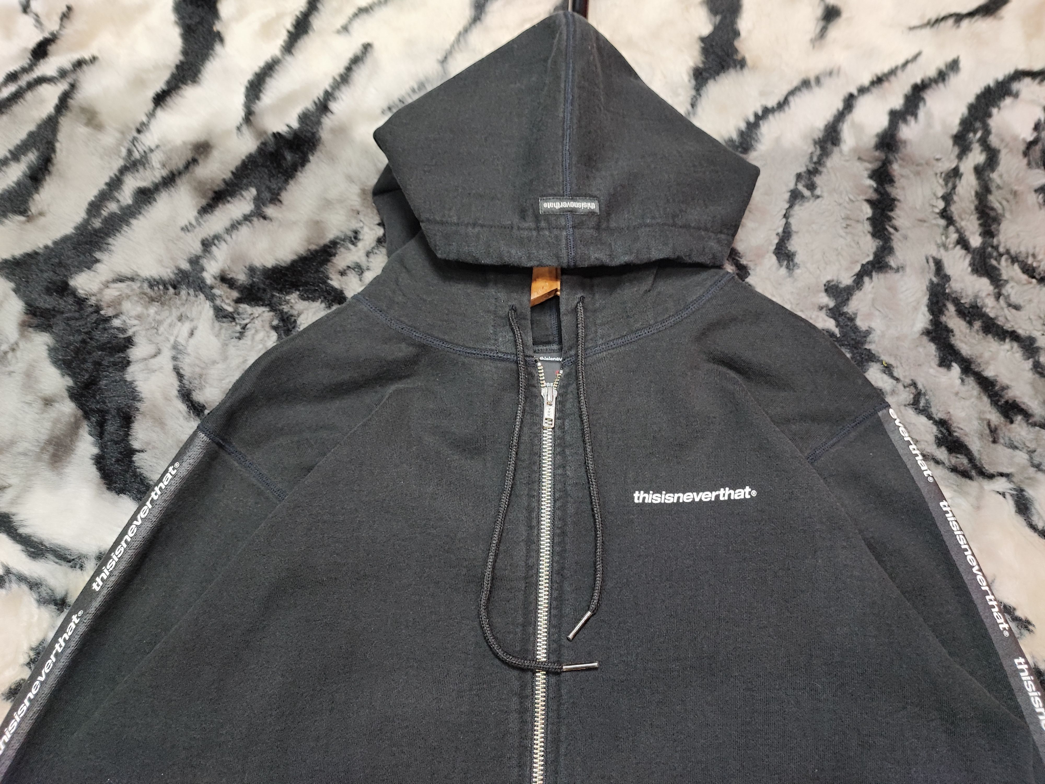 thisisneverthat THISISNEVERTHAT Side Tape Hoodie XL Size US XL / EU 56 / 4 - 5 Thumbnail