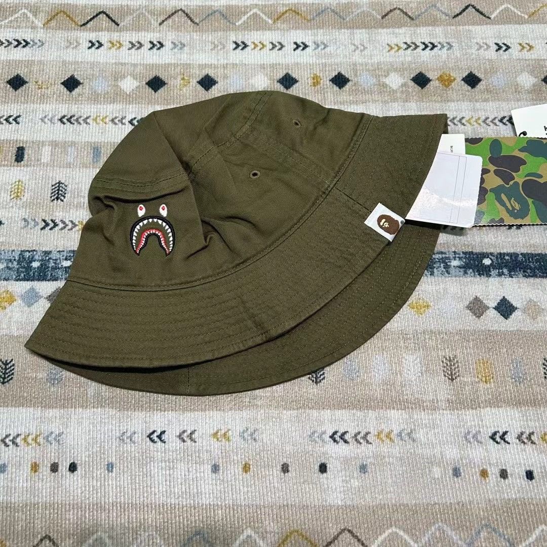 Bape SHARK BUCKET HAT Size 30 - 1 Thumbnail
