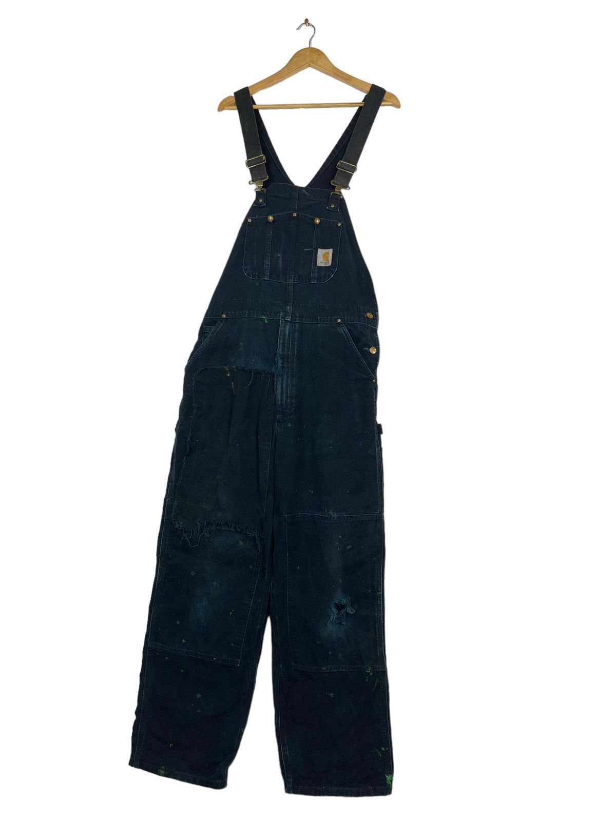 Carhartt CARHARTT Workwear Painting Art Style Overall Pants Size US 34 / EU 50 - 2 Thumbnail