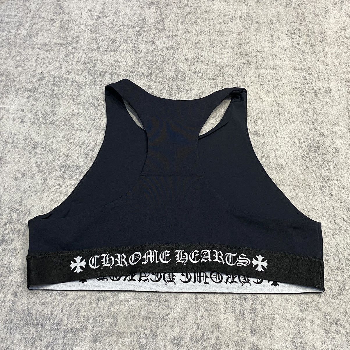 Chrome Hearts CHROME HEARTS Women's Sports Bra black Size M / US 6-8 / IT 42-44 - 2 Thumbnail