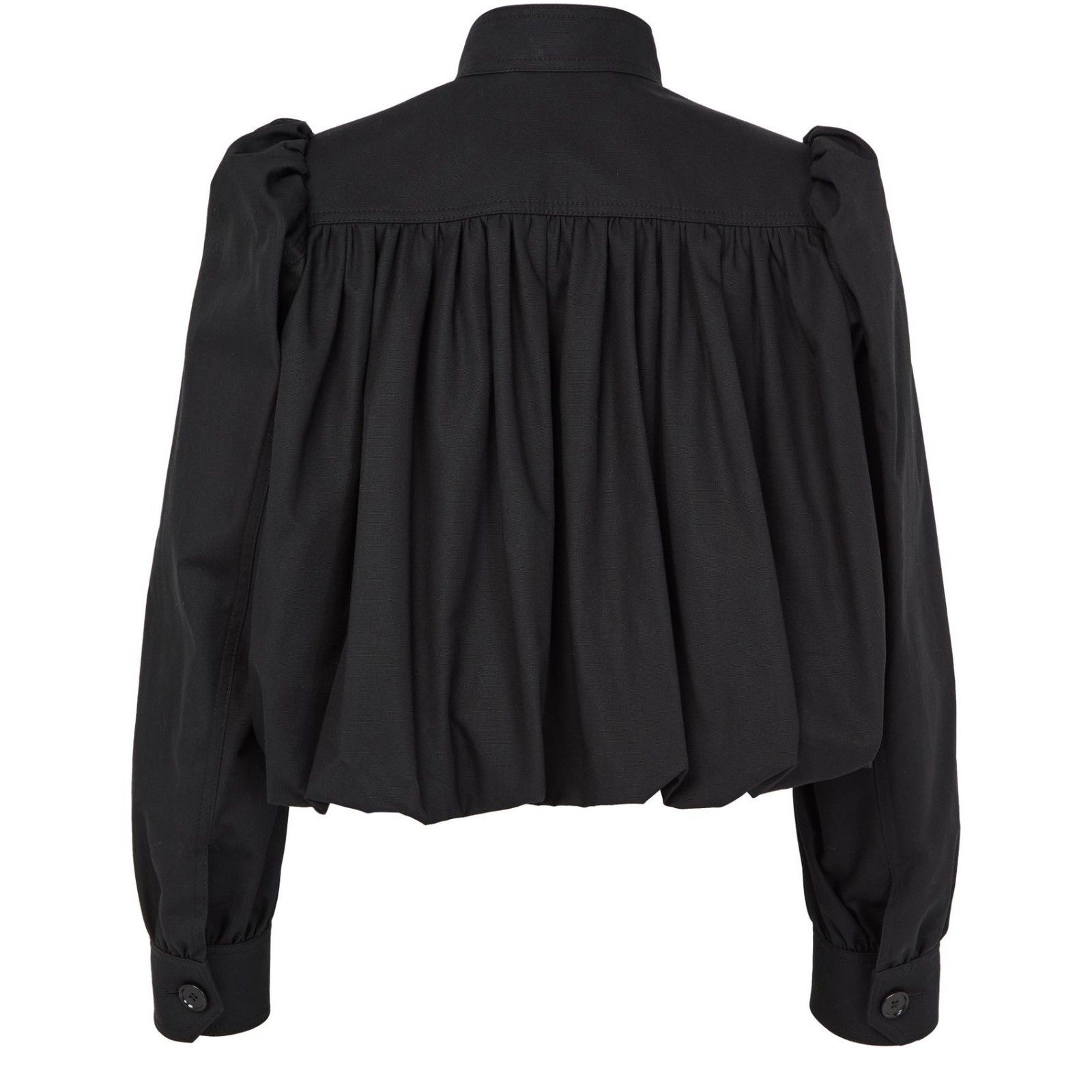 Chloe CHLOE Black Cropped ruffled jacket New & Authentic (Women's Size M / US 6-8 / IT 42-44 - 2 Thumbnail