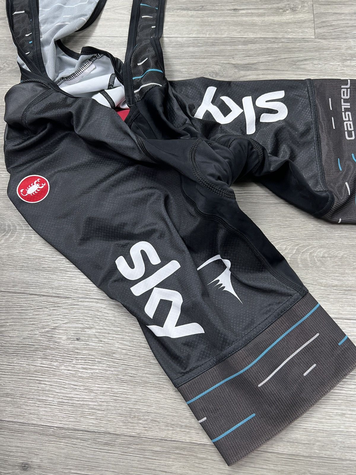 Other Castelli Volo Team Sky Cycling Bib Shorts Black Men’s Size L Size US 34 / EU 50 - 4 Thumbnail
