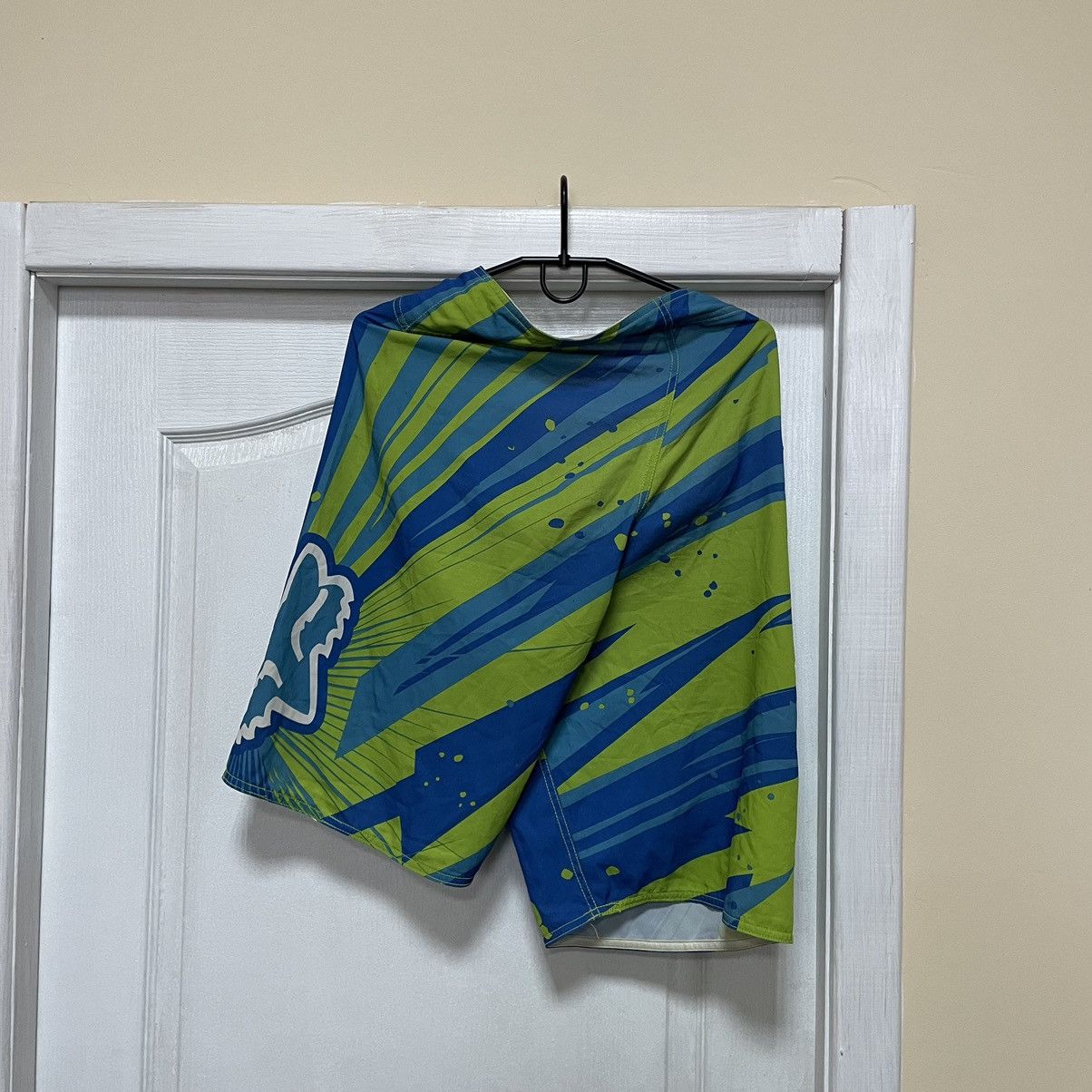 Fox Racing × Vintage 🏄 Vintage Fox racing board Shorts swim shorts Y2K surfing Size US 33 - 1 Thumbnail