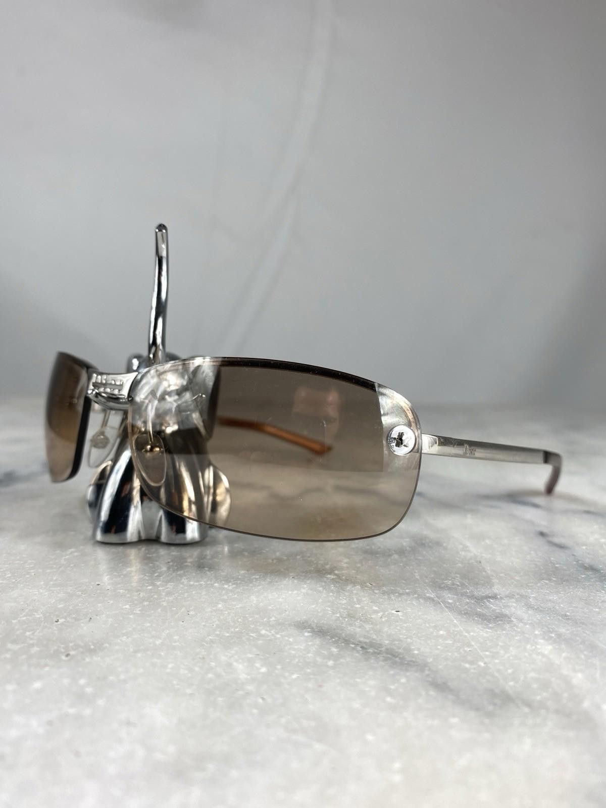 Dior Vintage Christian Dior Adiorable 3/L YB7KH 64 16 115 Sunglas Size ONE SIZE - 1 Thumbnail