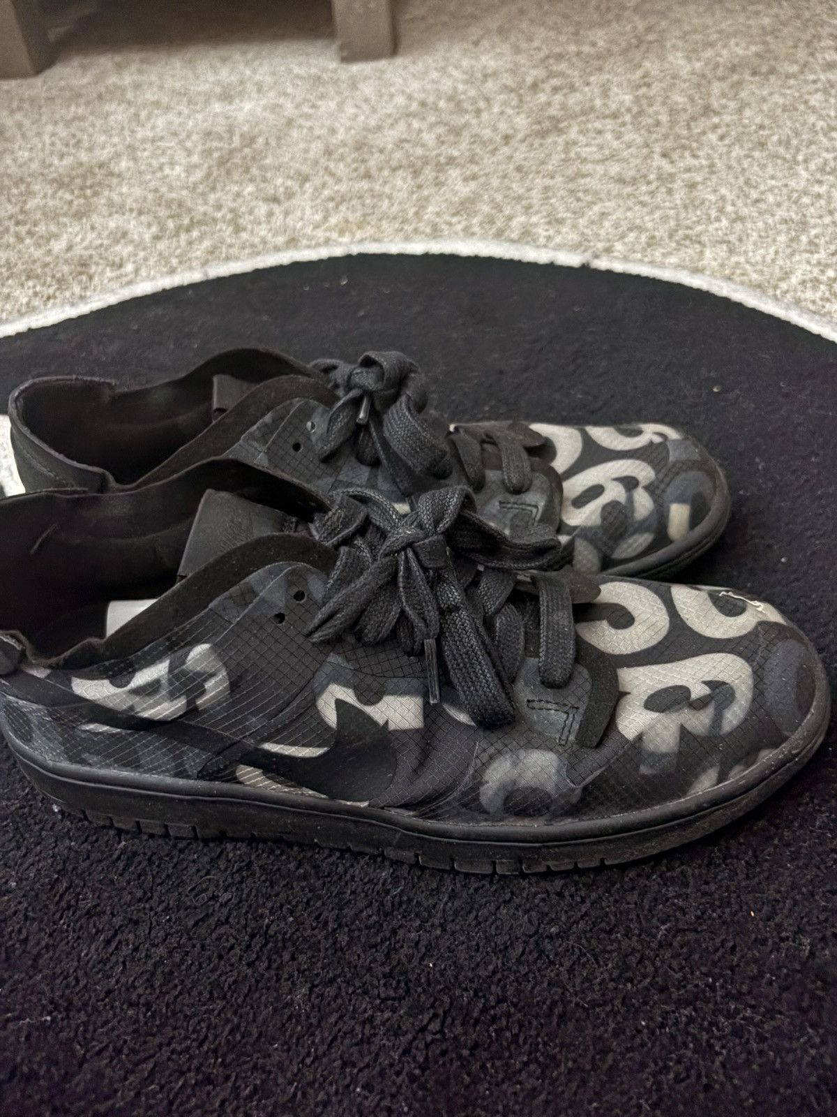 Comme des Garcons Comme des garcons monogram dunk low Size US 9.5 / EU 42-43 - 3 Thumbnail