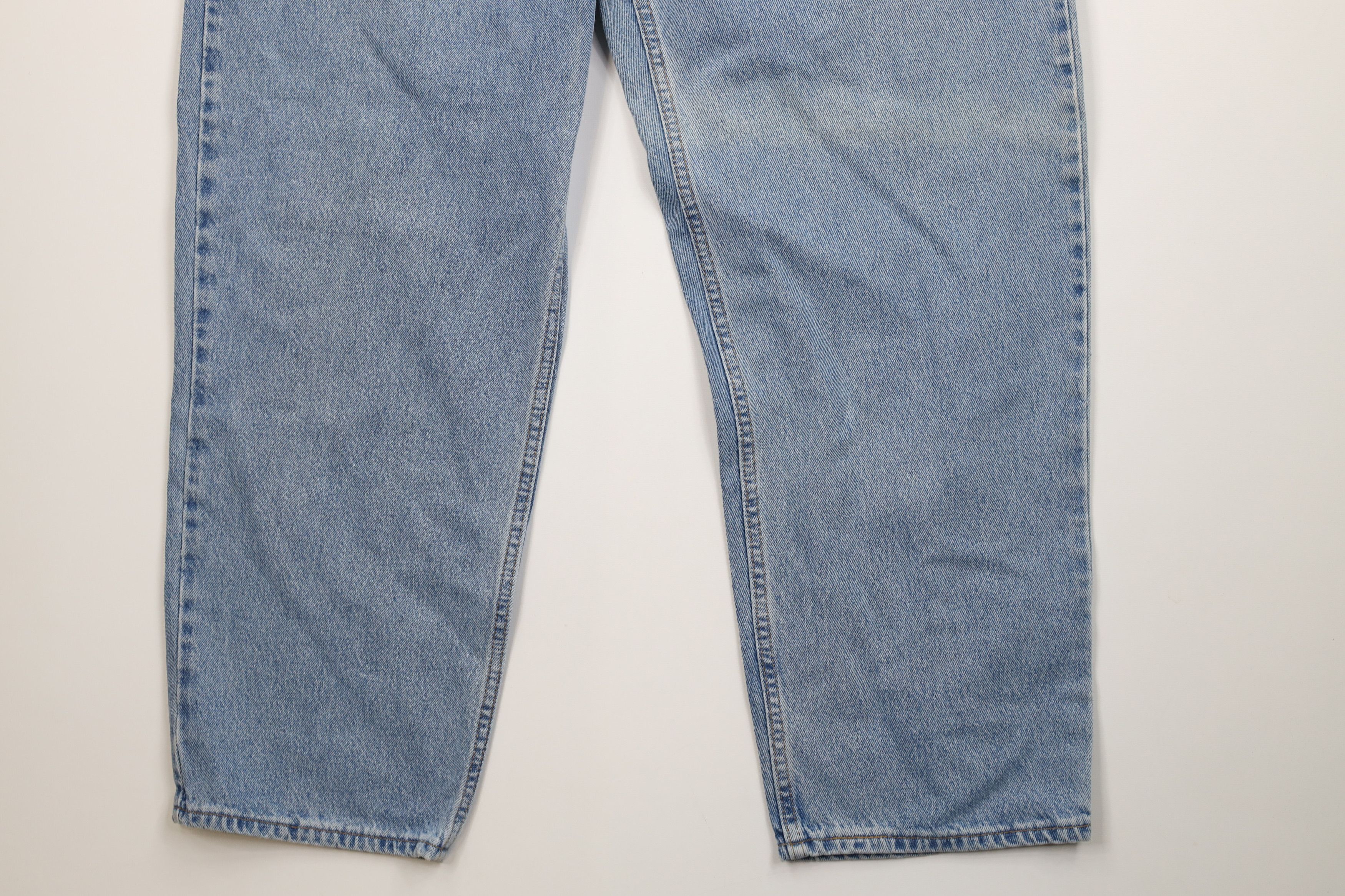 Levi's Vintage Y2K 2002 Levis 550 Relaxed Fit Denim Jeans Blue USA Size US 42 / EU 58 - 4 Thumbnail