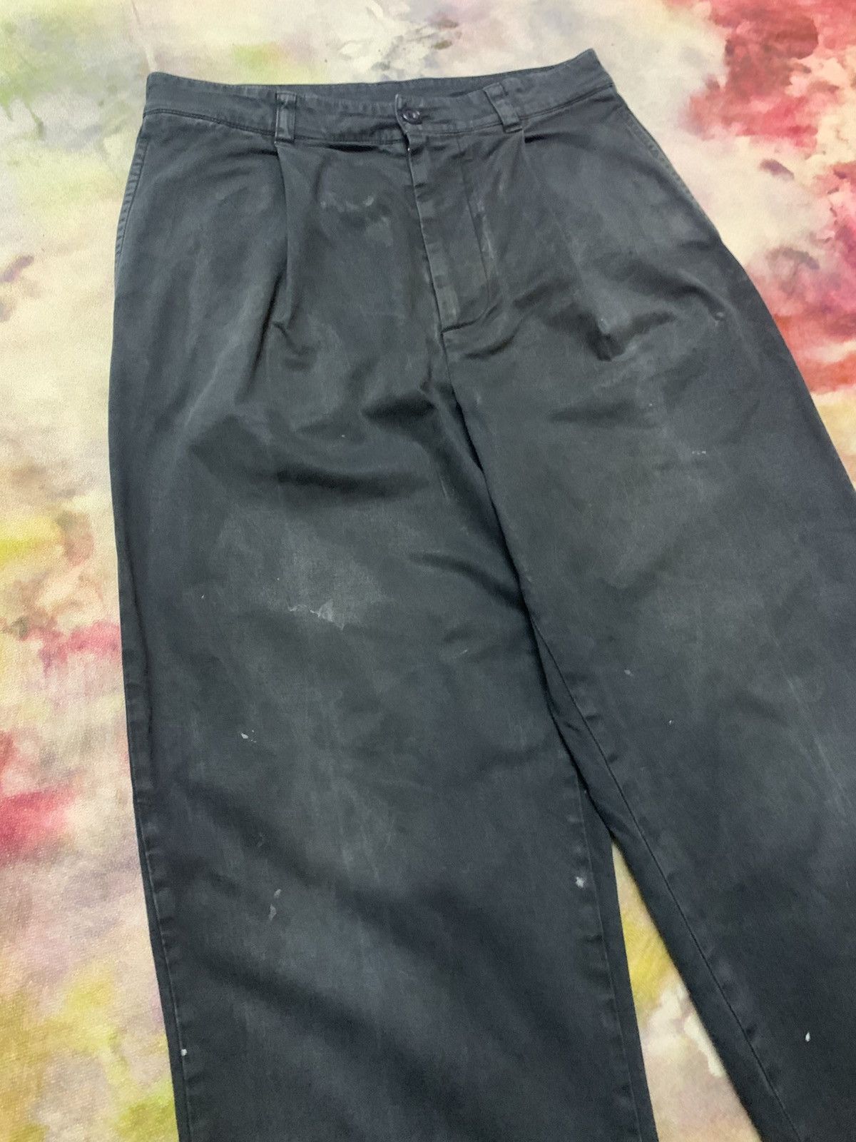 Acne Studios Acne Studios Wide Baggy Distress Dirty Pants Size US 32 / EU 48 - 6 Thumbnail