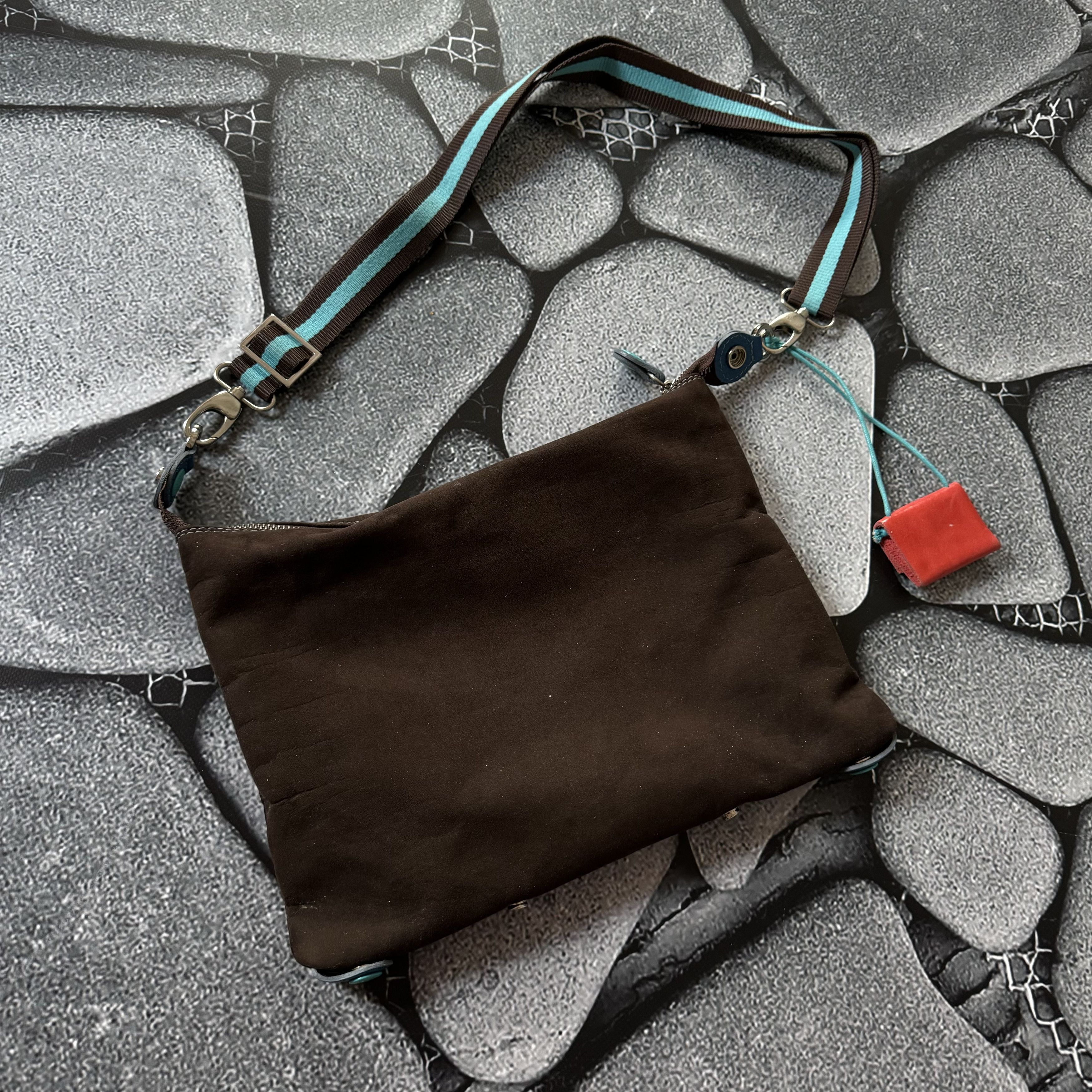 Vintage GABS FIRENZE I LOVE CHANGE VINTAGE LEATHER SHOULDER BAG 2IN1 Size ONE SIZE - 7 Thumbnail