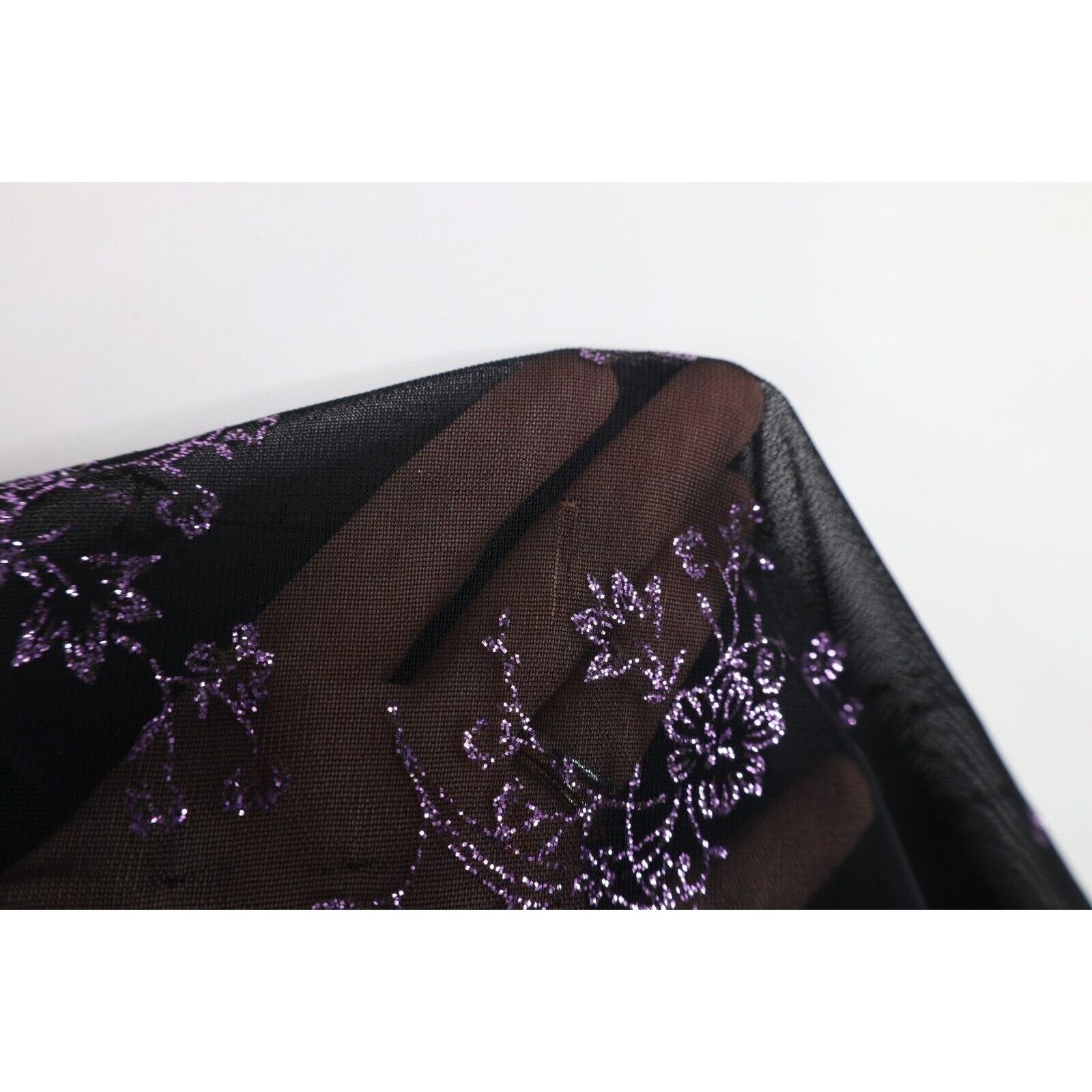Vintage Vintage 90s Y2K Babydoll Flower Sheer Fairy Bella Dress Size M / US 6-8 / IT 42-44 - 11 Thumbnail