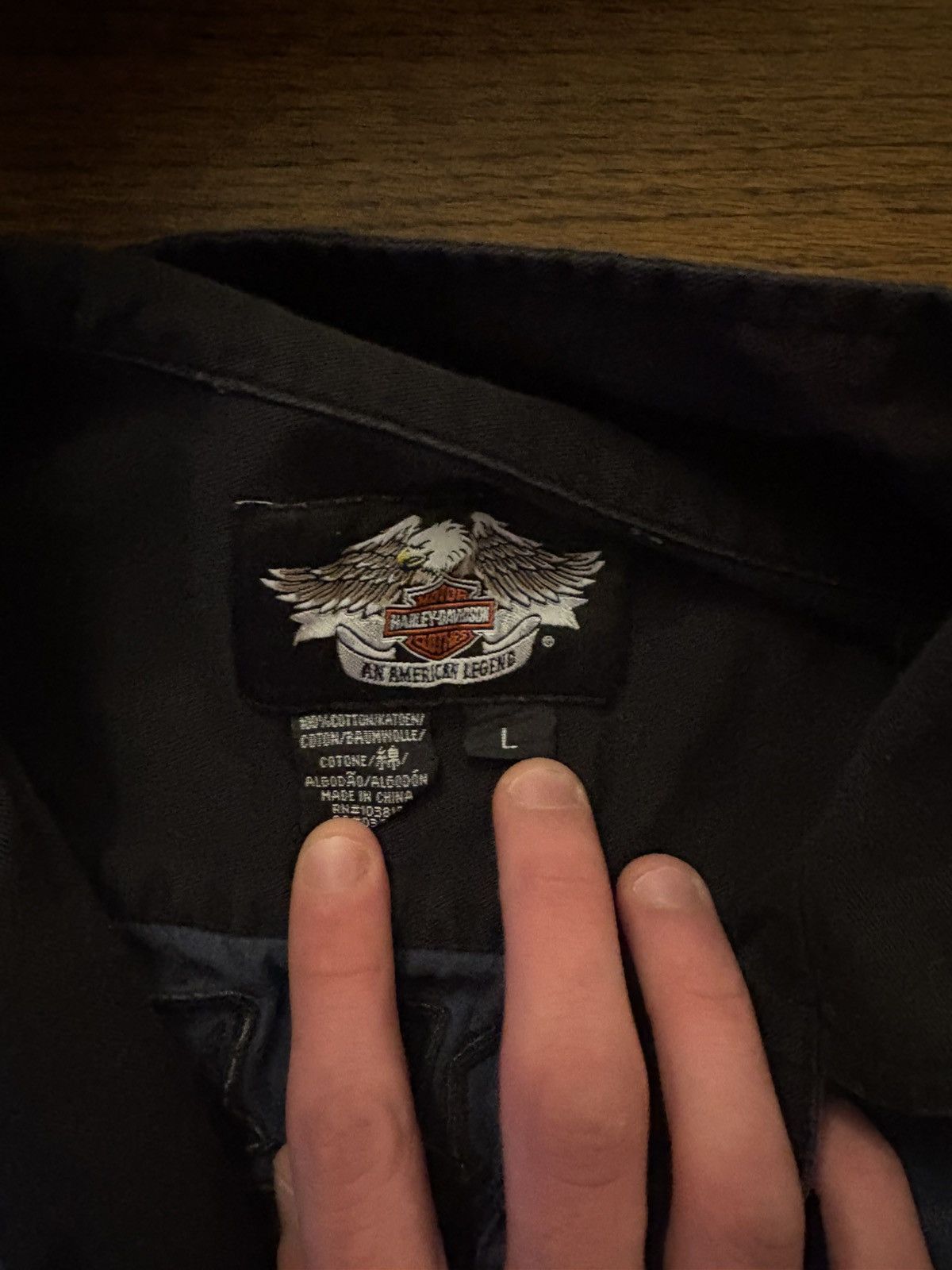 Harley Davidson Harley dsvidson vintage button up Size US L / EU 52-54 / 3 - 2 Thumbnail