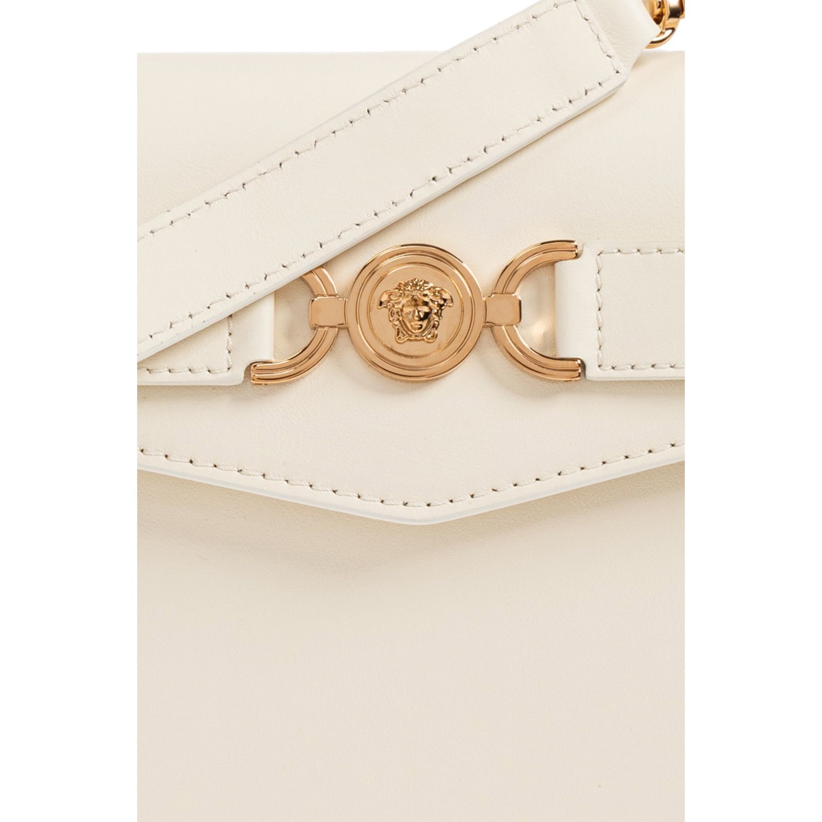 Versace VERSACE 95 Cream Top Handle Bag New & Authentic Size ONE SIZE - 5 Thumbnail
