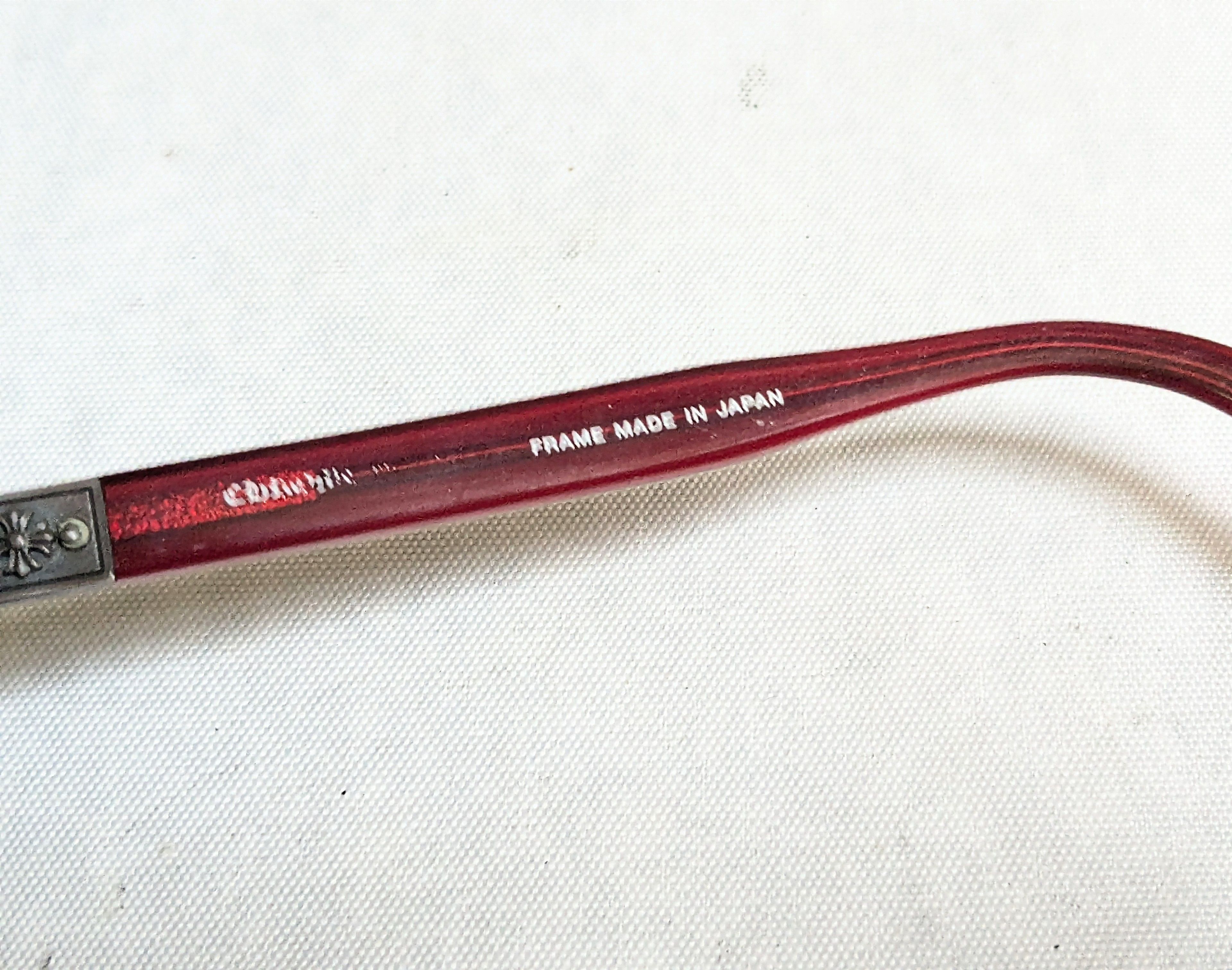 Chrome Hearts Chrome Hearts Venus Eyeglasses Black Red Rectangle Size ONE SIZE - 14 Thumbnail