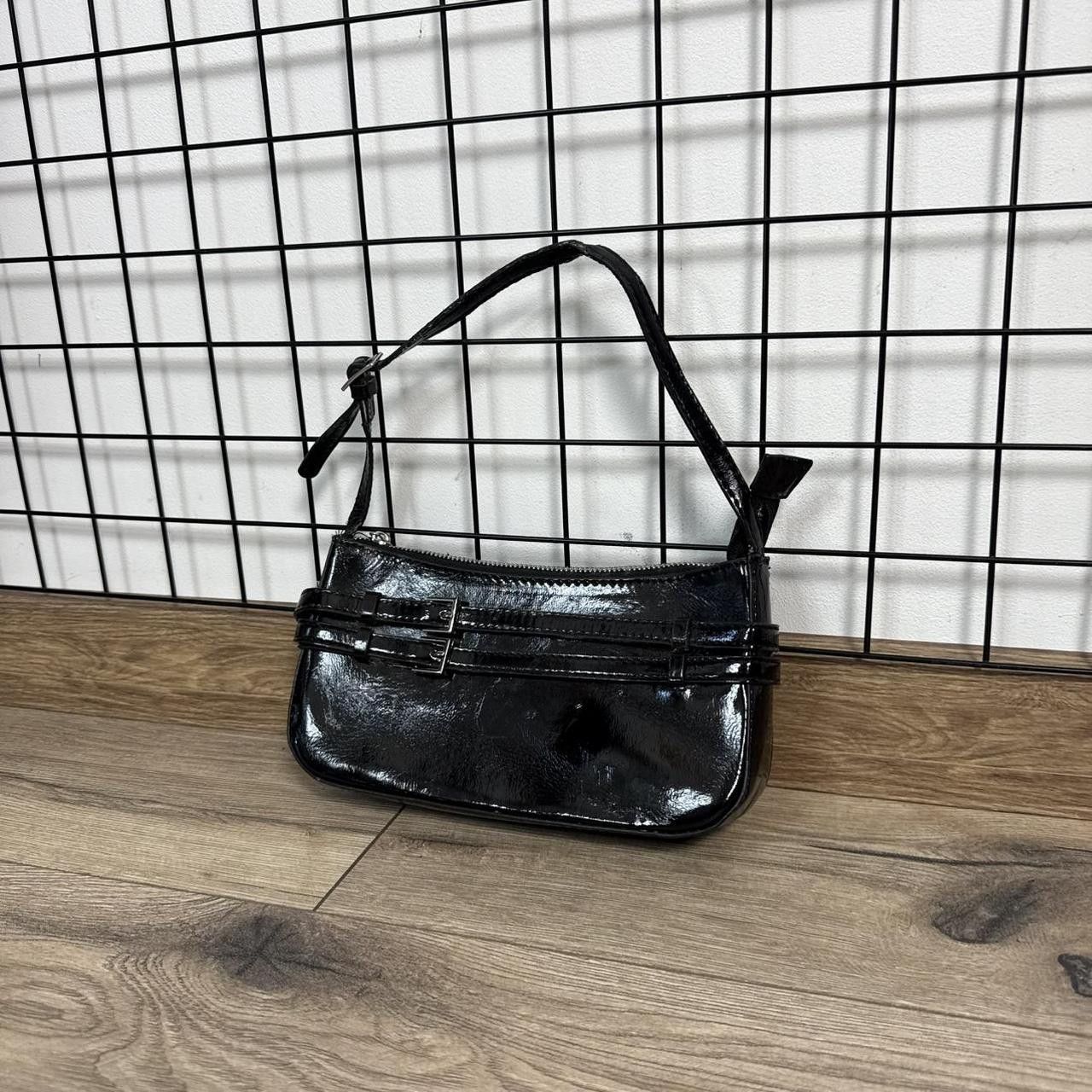 Vintage 2000s Bag Affilaction Vintage Black Snake Print Size ONE SIZE - 2 Thumbnail