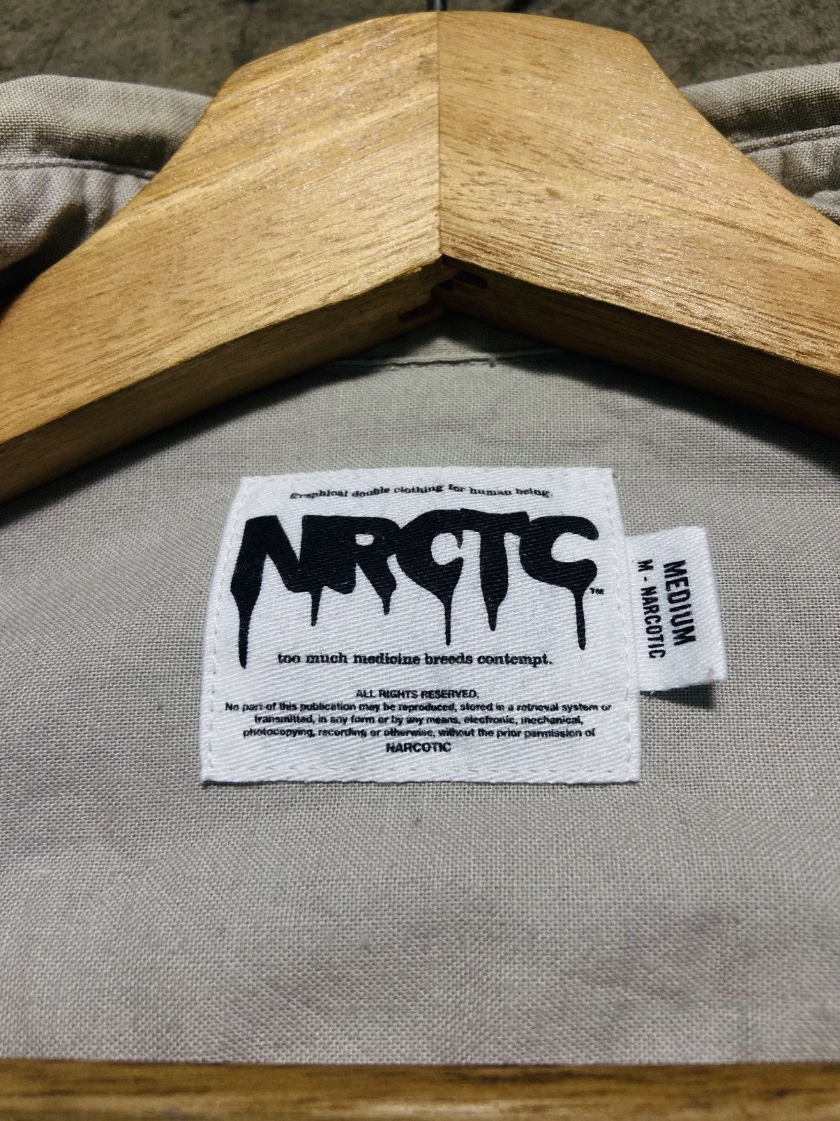 Narcotic GDC 🔥🔥Narcotic GDC Casual Buttons Up Shirt Size US L / EU 52-54 / 3 - 12 Thumbnail