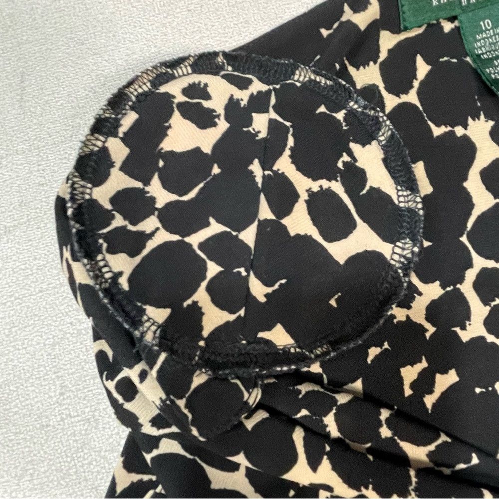 Ralph Lauren Ralph Lauren Faux Wrap Animal Print Dress Size 10 Size L / US 10 / IT 46 - 7 Thumbnail