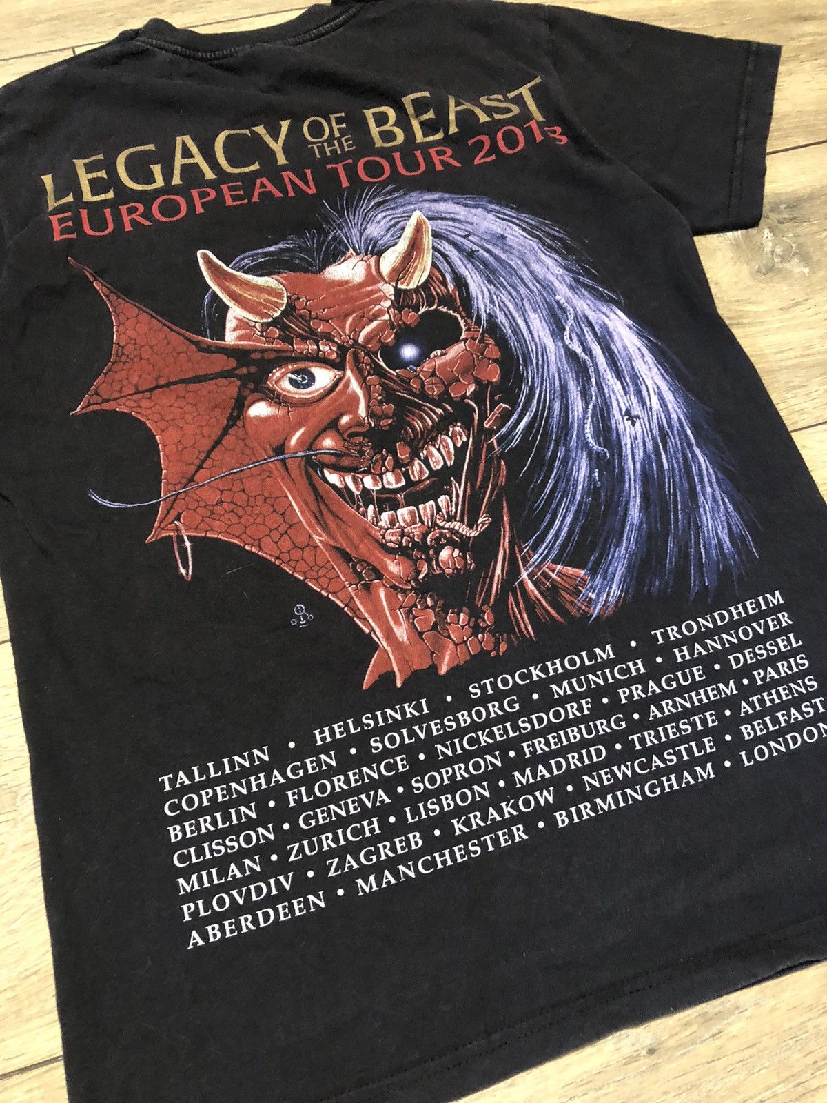 Iron Maiden × Vintage t-shirt Iron Maiden Size US M / EU 48-50 / 2 - 4 Thumbnail