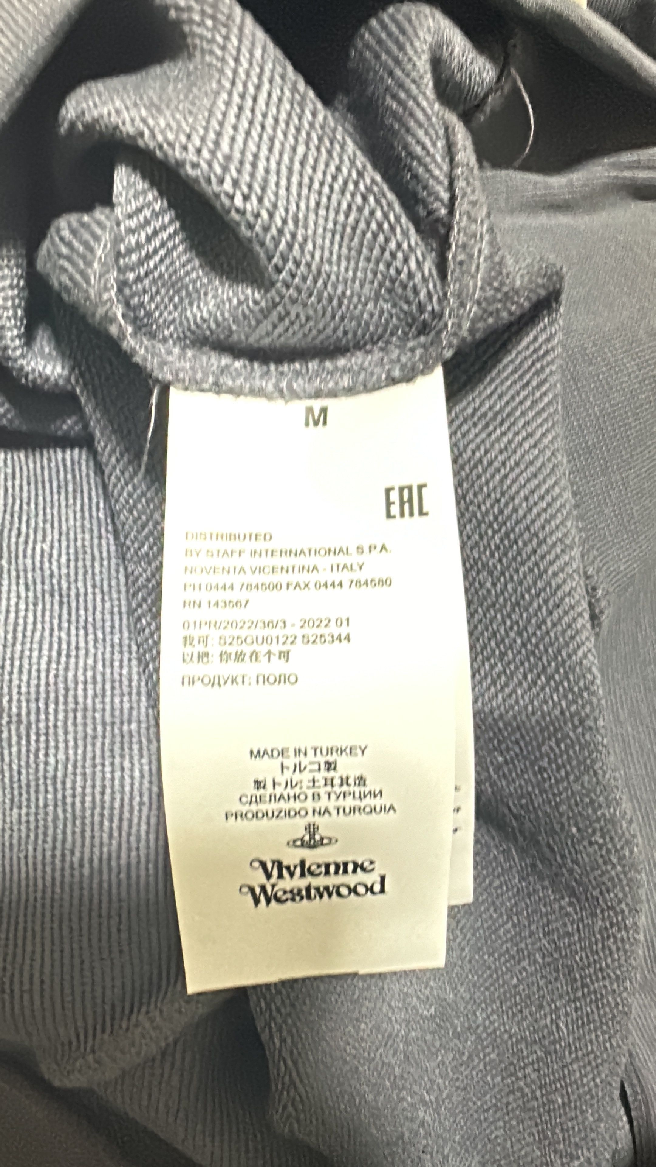 Vivienne Westwood Vivienne Westwood Orb Logo Sweatshirt Grey Size Medium Size US M / EU 48-50 / 2 - 6 Thumbnail