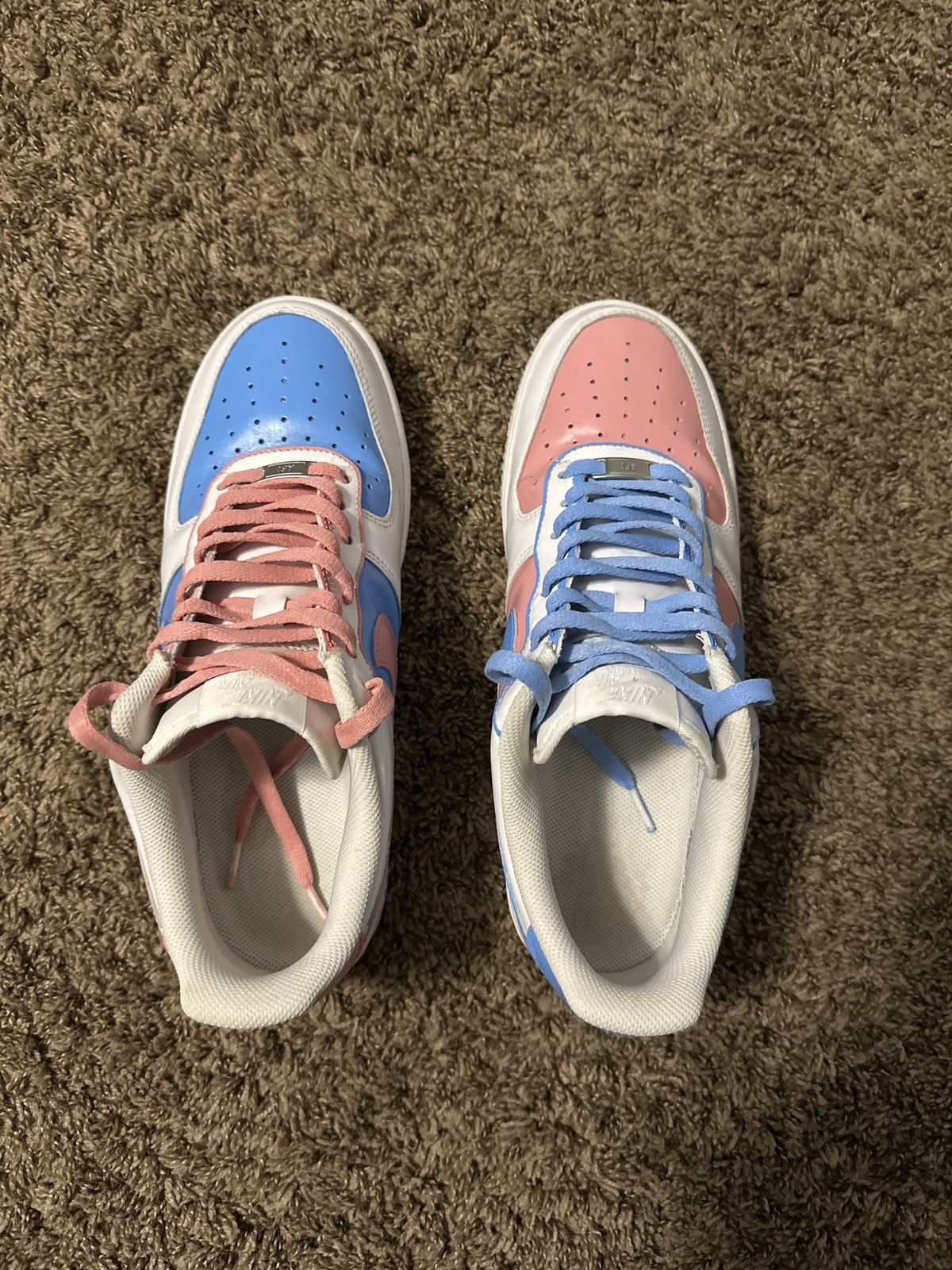Nike custom air forces Size US 11 / EU 44 - 2 Thumbnail
