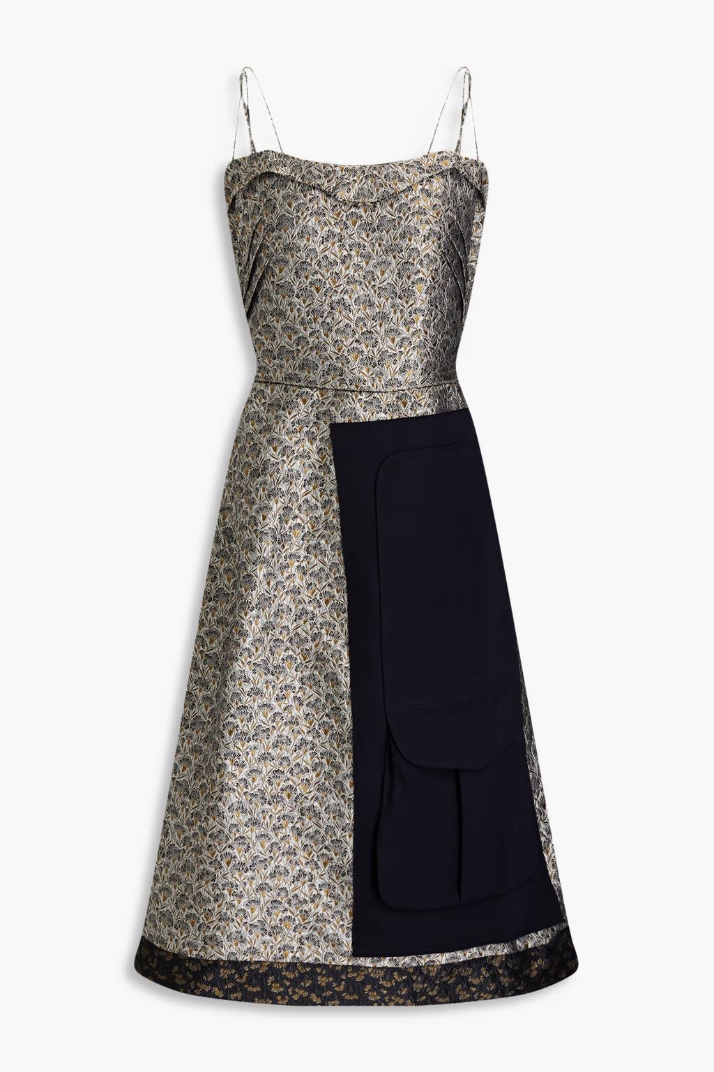Maison Margiela o1y0625 Midi Dress in Multicolor Size S / US 4 / IT 40 - 1 Thumbnail