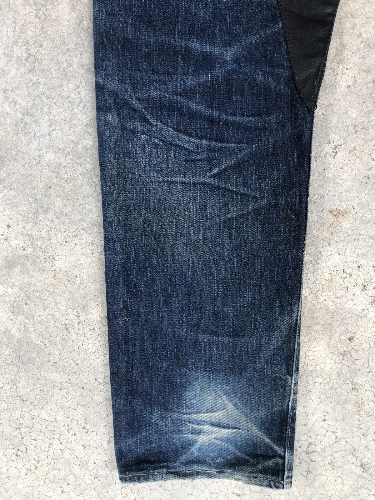 Full Count & Co. Full Count 1340k Selvedge Denim Leather Limited Distressed Size US 32 / EU 48 - 11 Thumbnail