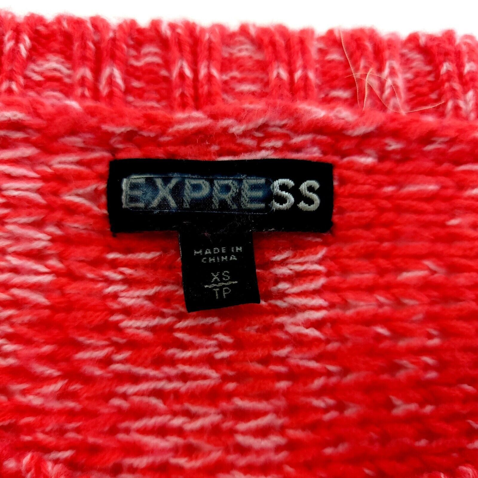 Express Express Pink Cable Knit Sweater XS Wool Acrylic Round Neck P Size XS / US 0-2 / IT 36-38 - 4 Thumbnail