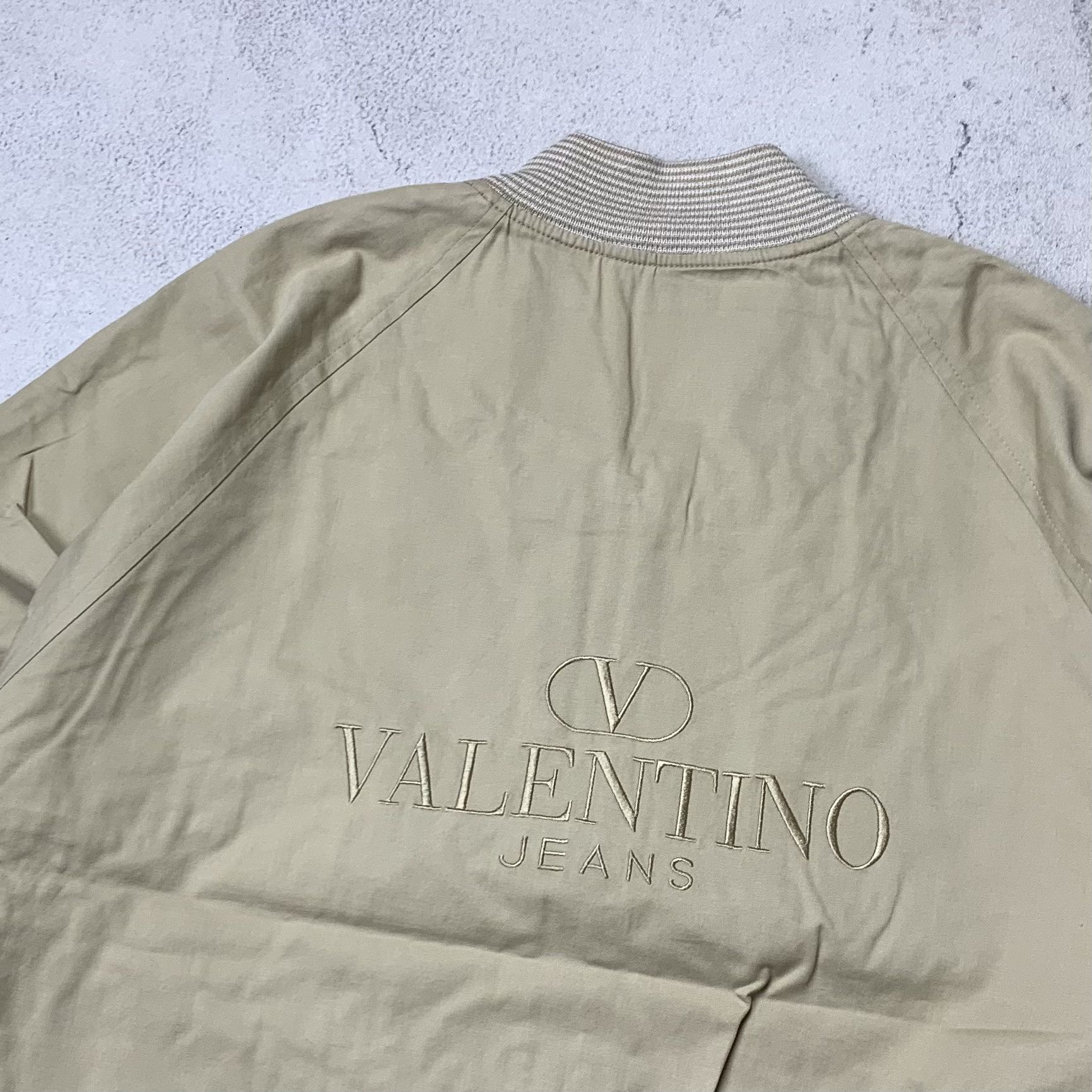 Valentino Vintage 90s Valentino Bomber Jacket Size US M / EU 48-50 / 2 - 3 Thumbnail