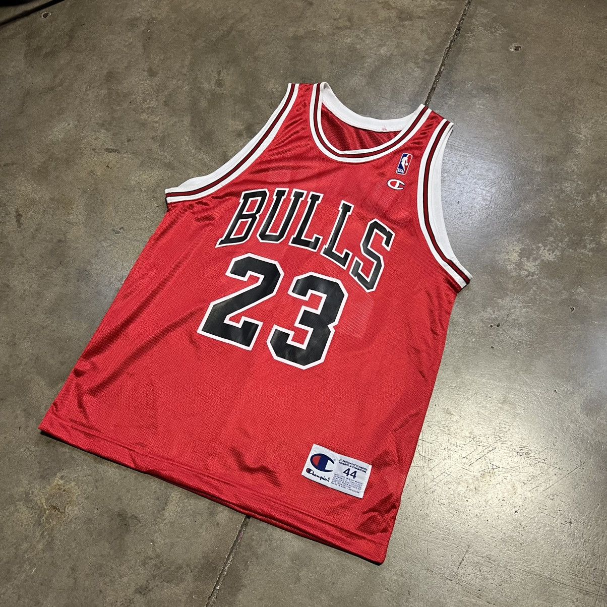Champion Vintage Champion Michael Jordan Basketball Jersey NBA 90s Size US L / EU 52-54 / 3 - 2 Thumbnail