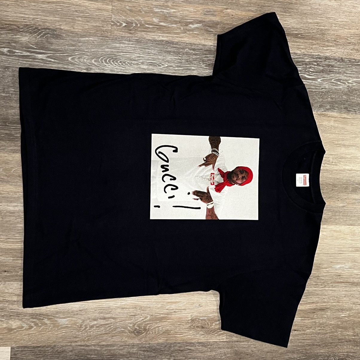 Supreme Supreme Gucci Mane Photo Tee Size US L / EU 52-54 / 3 - 22 Thumbnail