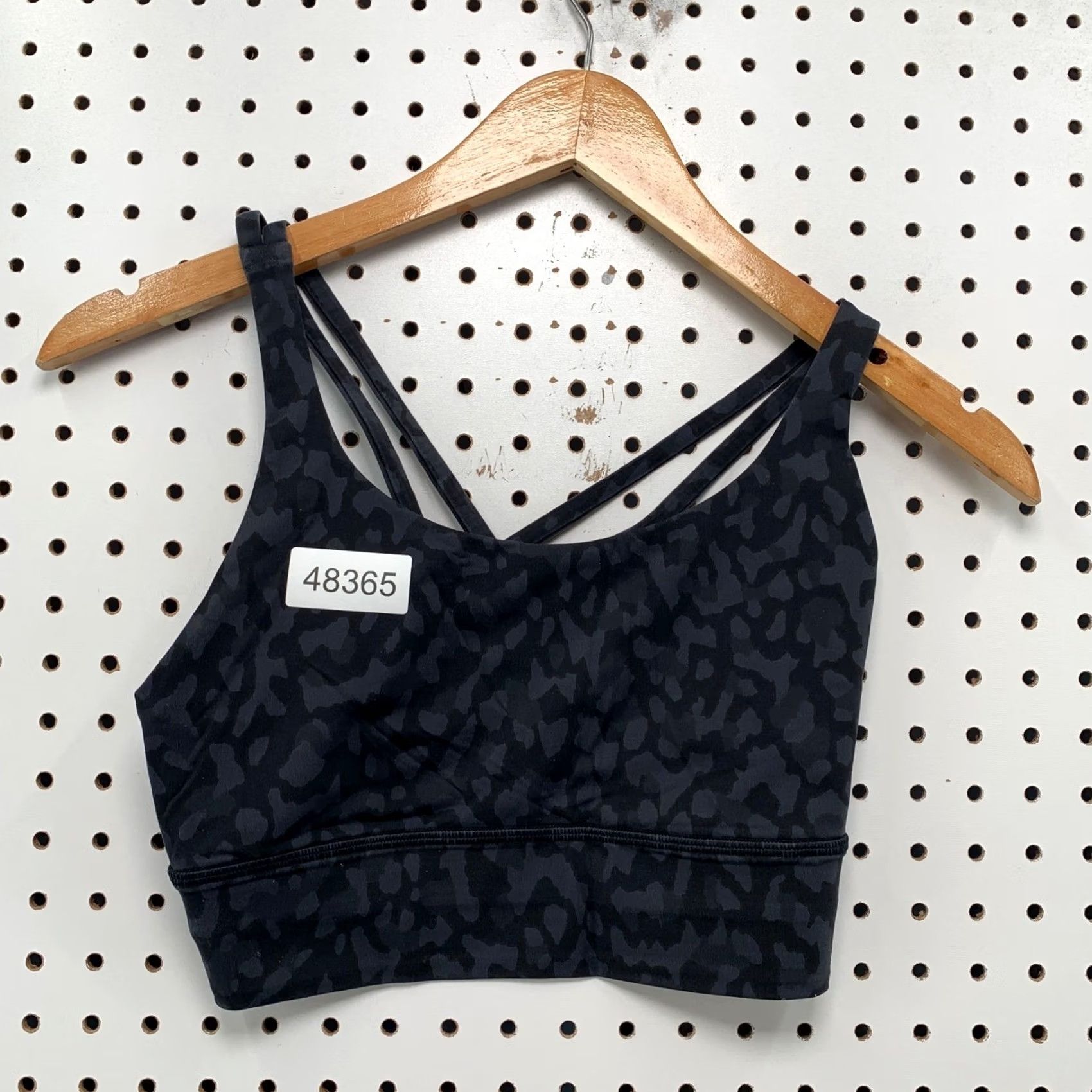 Lululemon Lululemon Free To Be Serene Bra Long Line Wild Thing Camo Deep Coal Multicolor Multicolor Camouflage Sports Bra Womens S Size ONE SIZE - 2 Thumbnail