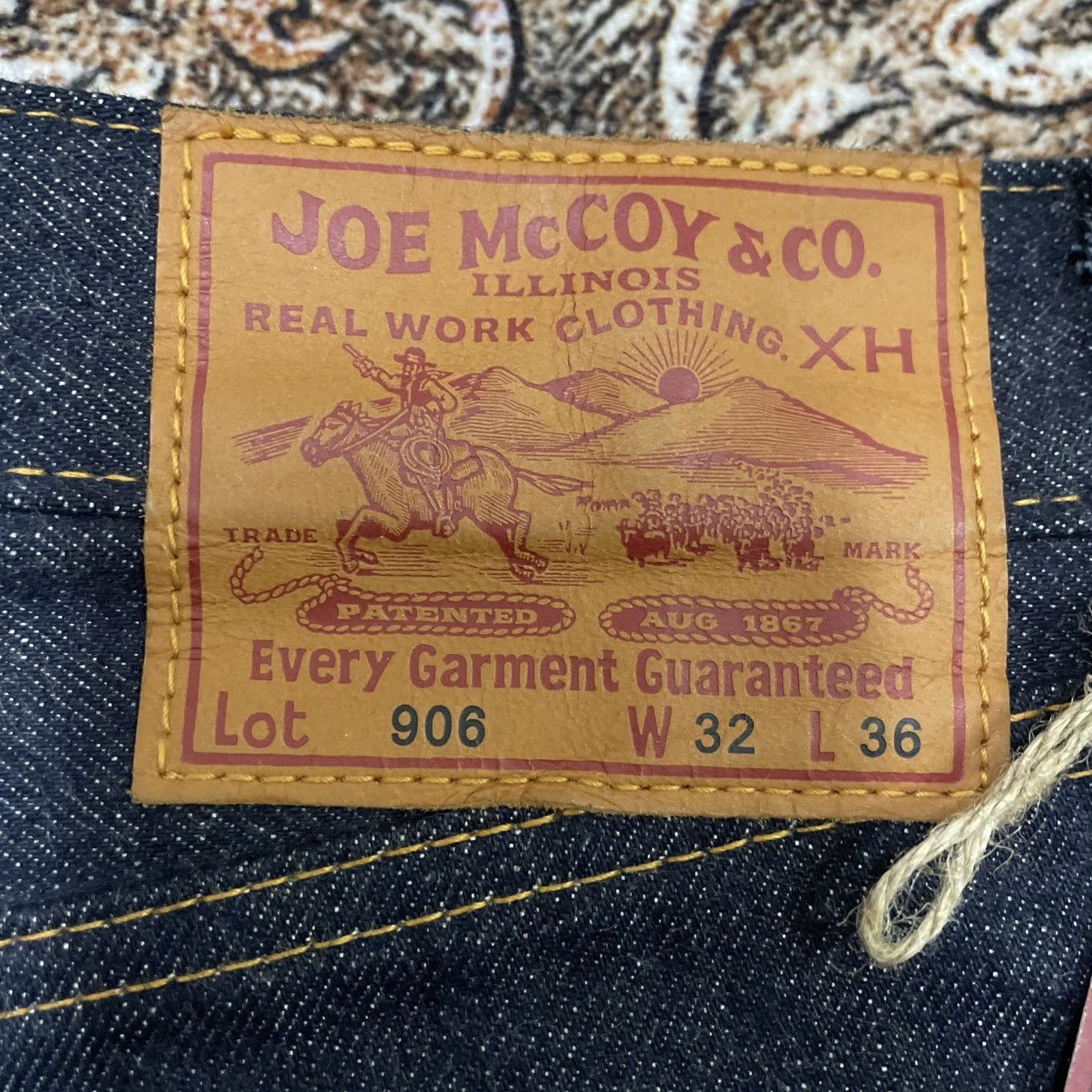 The Real McCoy's 🔥🇯🇵NOS Unworm Joe Mc Coy Selvedge Denim Shorts Pants Size US 32 / EU 48 - 10 Thumbnail