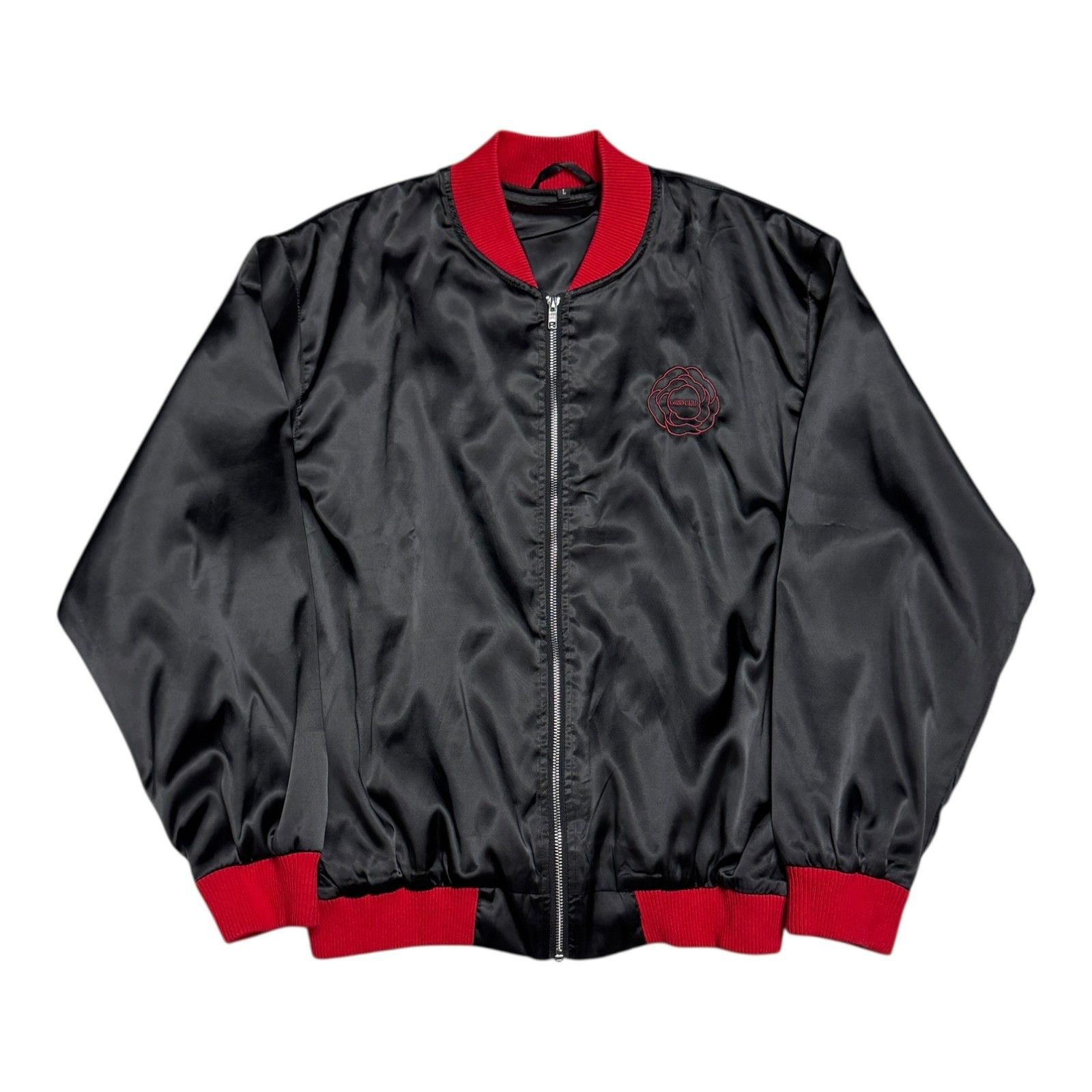 Carolina Herrera GOOD GIRL Carolina Herrera NY Satin Bomber Jacket Large Size L / US 10 / IT 46 - 2 Thumbnail