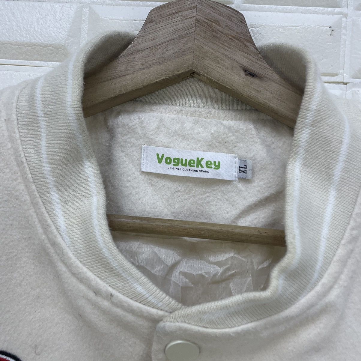Boohoo Varsity Voguekey Boohooman Jacket Size US M / EU 48-50 / 2 - 12 Thumbnail