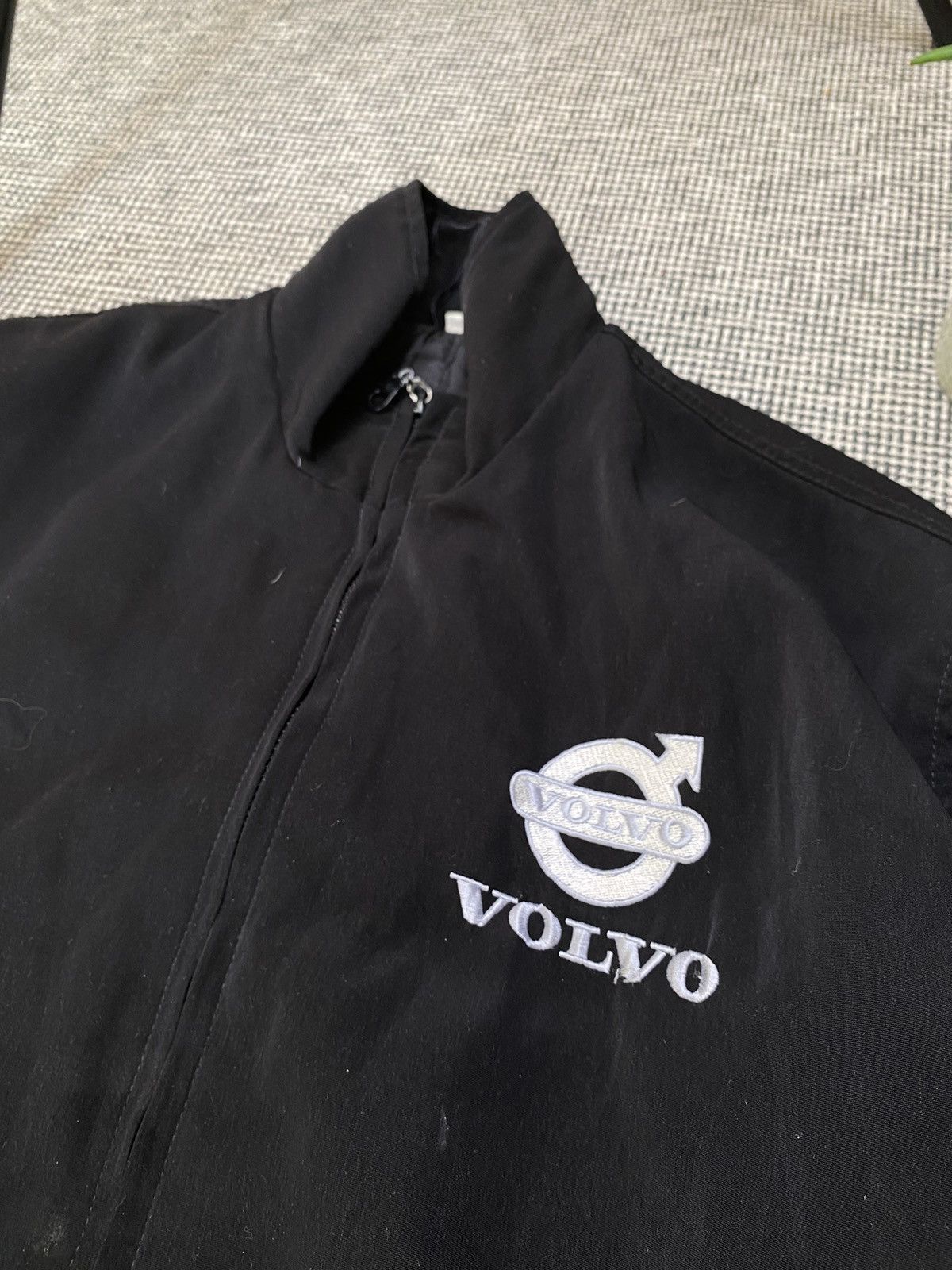 Volvo vintage bomber jacket racing y2k