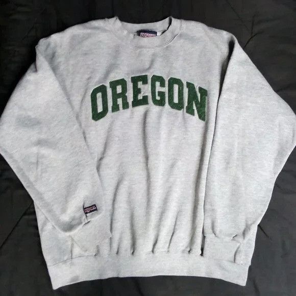 Jansport Vintage Jansport Oregon Ducks Crewneck Sweatshirt Size US XL / EU 56 / 4 - 2 Thumbnail