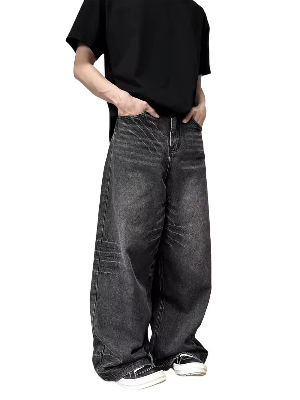Vintage Wide leg Jean Size US 33 - 1 Thumbnail