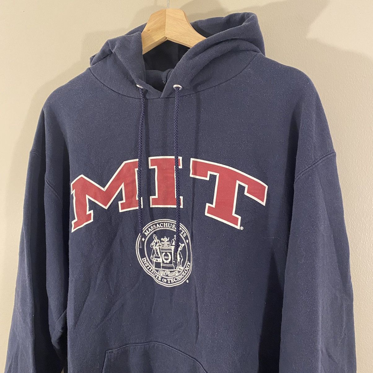 Champion × Vintage 90’s MIT College Champion Sweatshirt Large Size US L / EU 52-54 / 3 - 2 Thumbnail